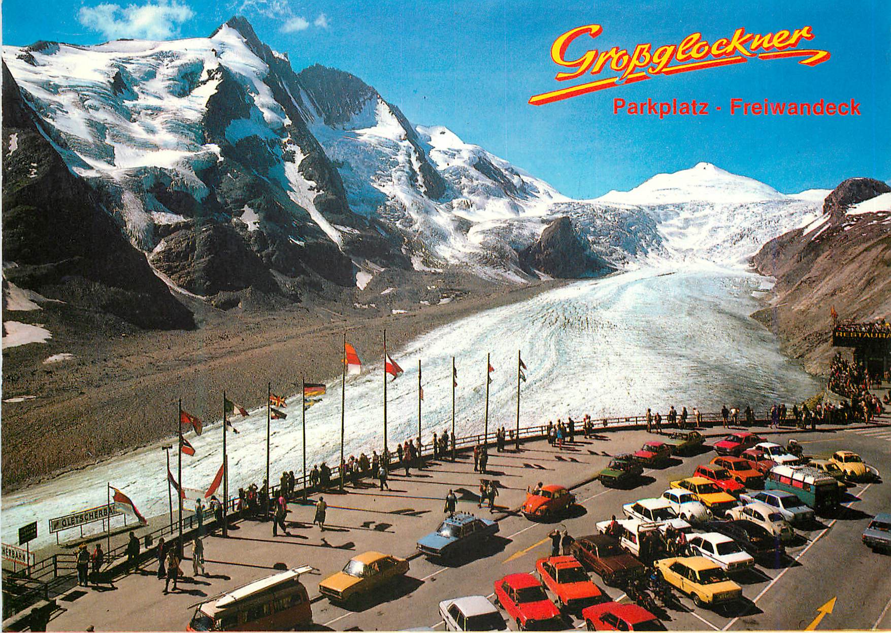 CPM Grobglockner hochalpenstraben parkplatz freiwandeck 2368 m grobglockner 3798 m u johannisberg 3467 m