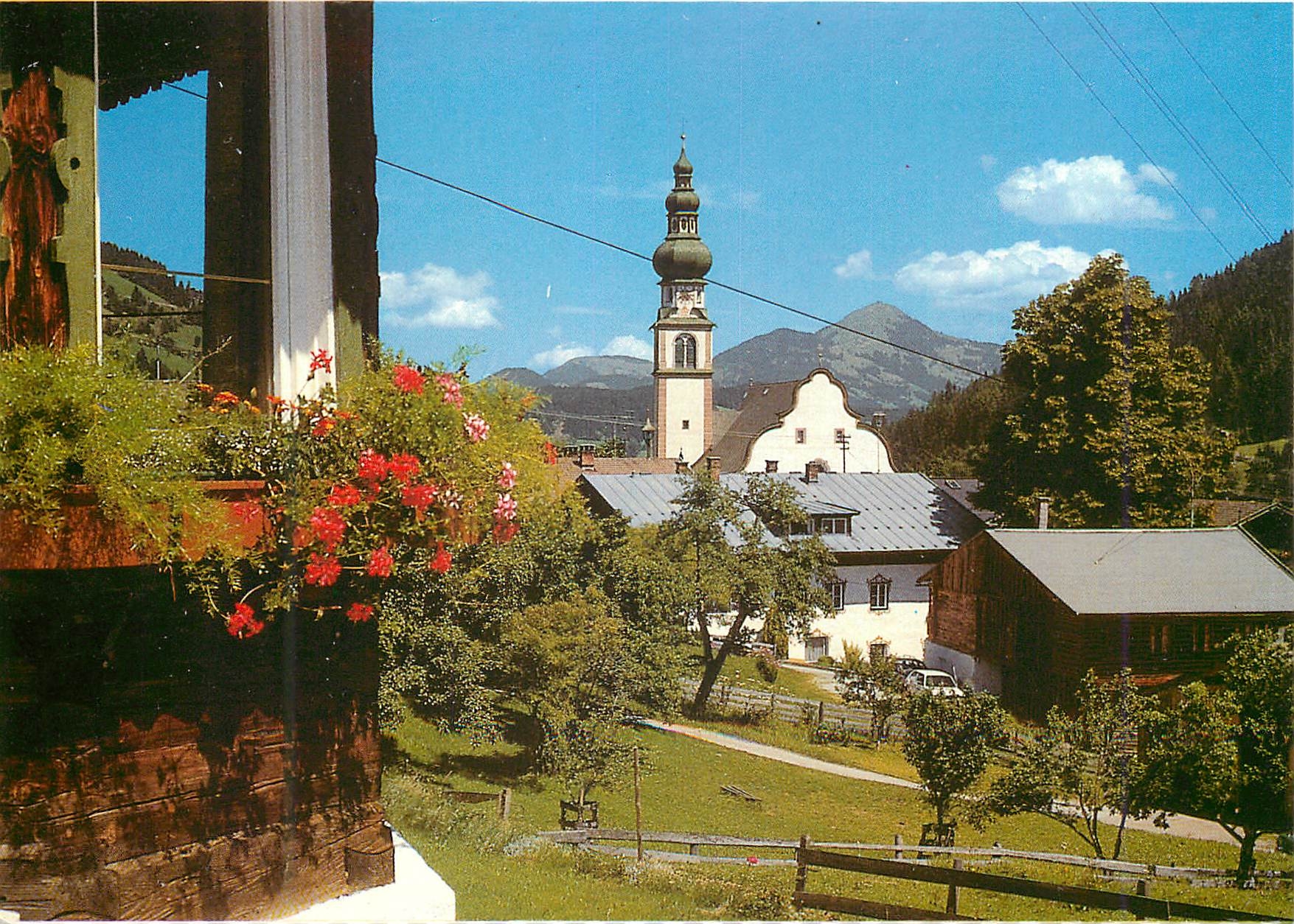 CPM Tyrol Gruss aus oberau salutations de wildchonau