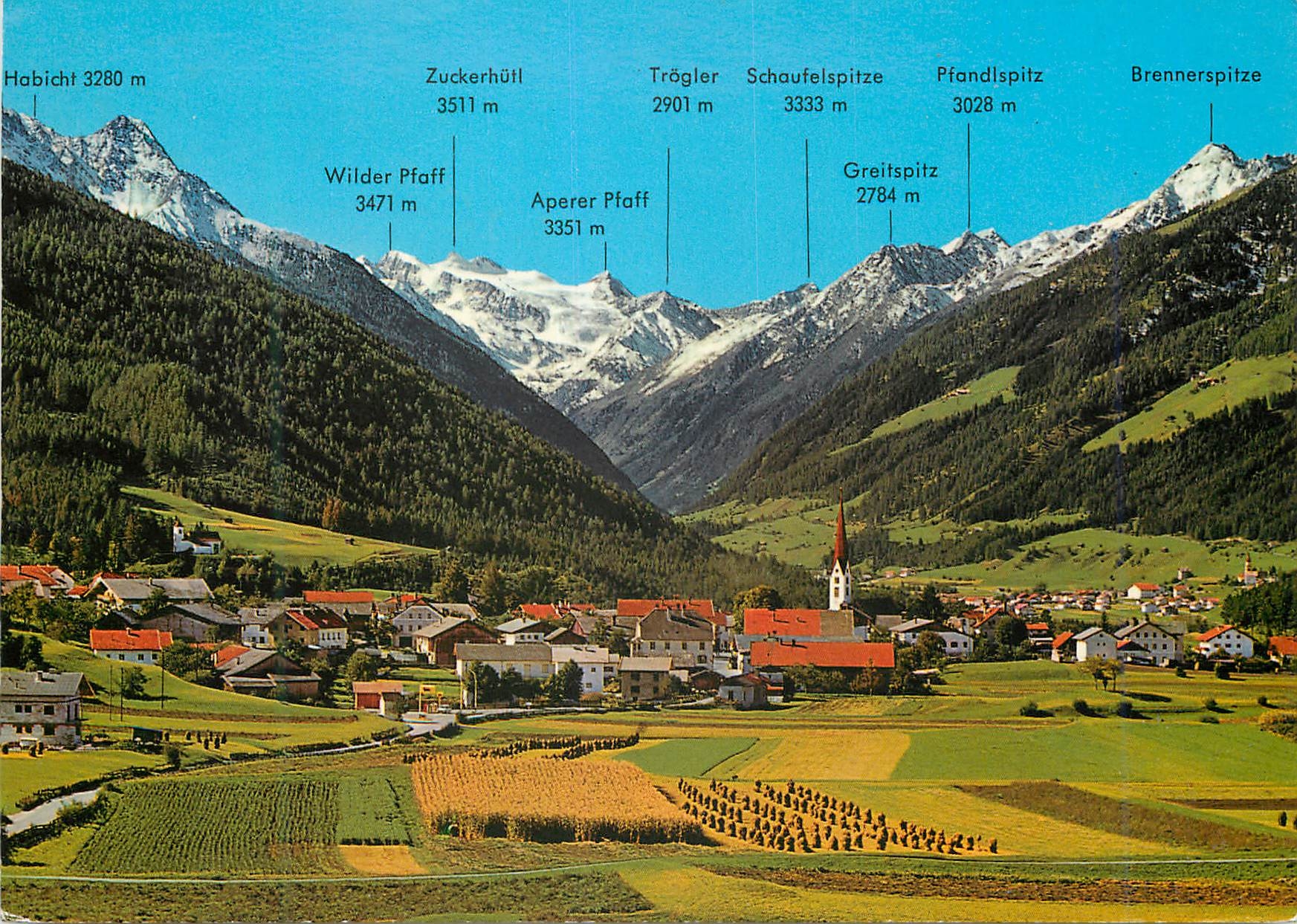 CPM Mieders gegen stubaier gletscher stubaital Tirol