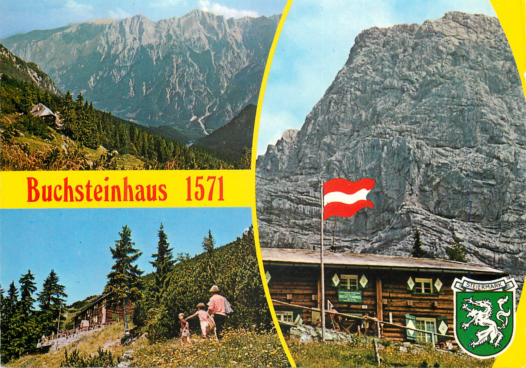 CPM Buchsteinhaus (TVN) 1571 m am groben buchstein 2224 m