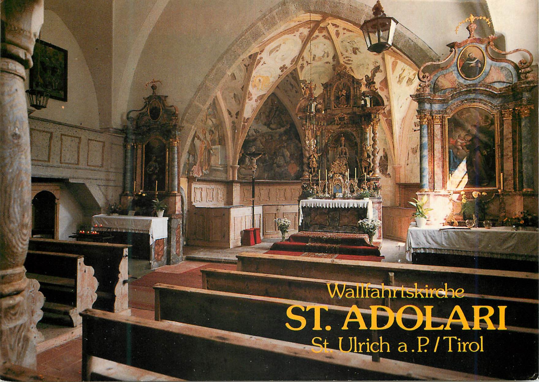 CPM Tirol wallfahrtskirch st adolari alteste kirche im pillerseetal erbaut 1407 1684 neuer turm