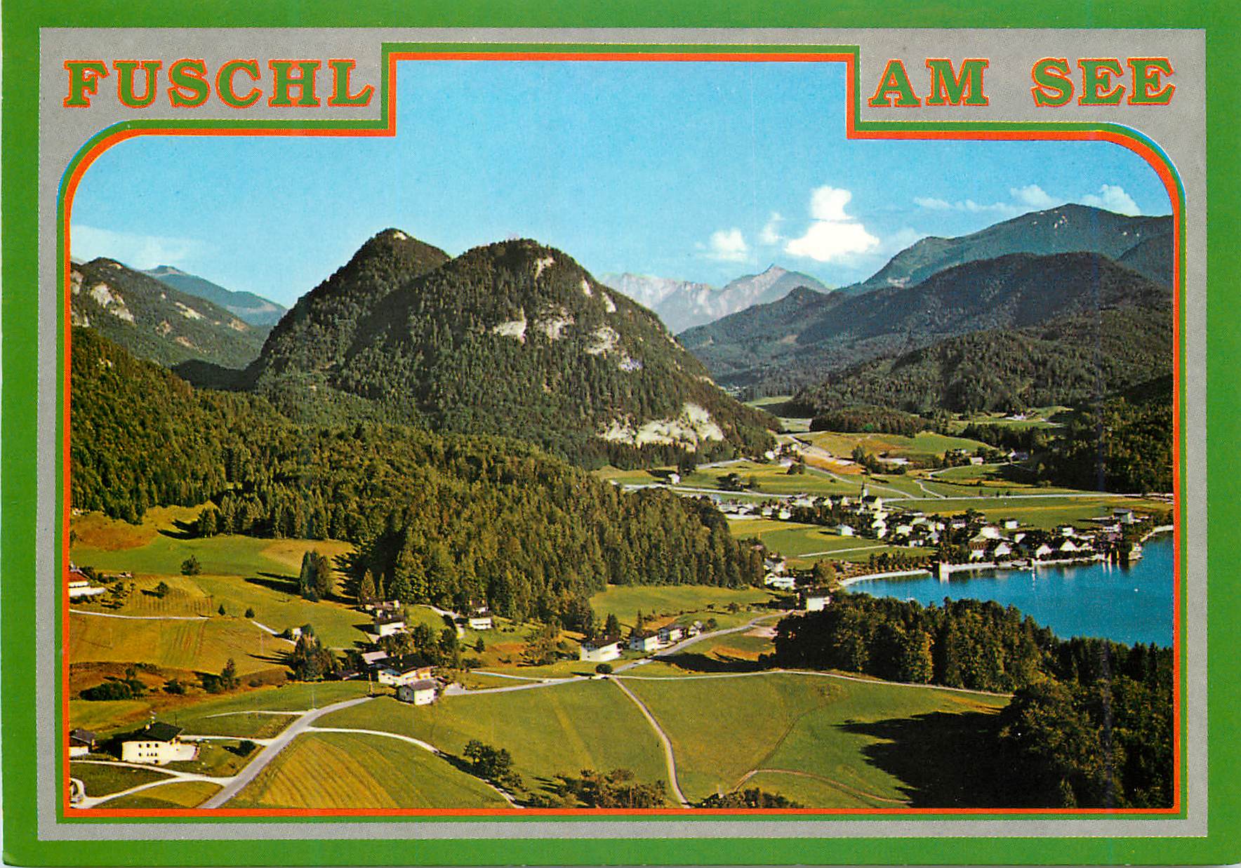 CPM Fuschl am see(in nachster nahe salzburg) der idelae ferei und badeort im salzkammergut