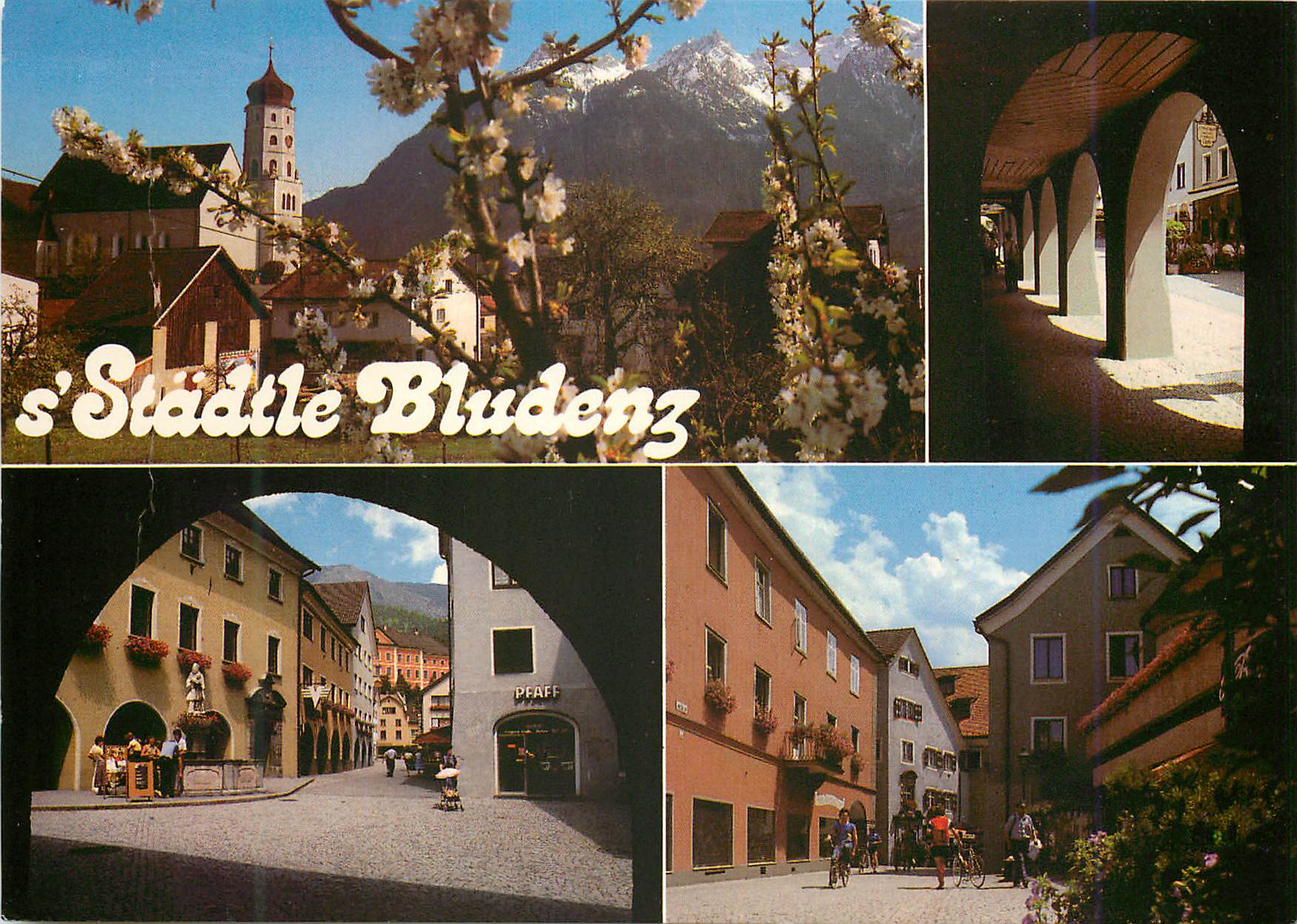 CPM Alpenstadt bludenz fubgangerzonr vorarlberg osterreich