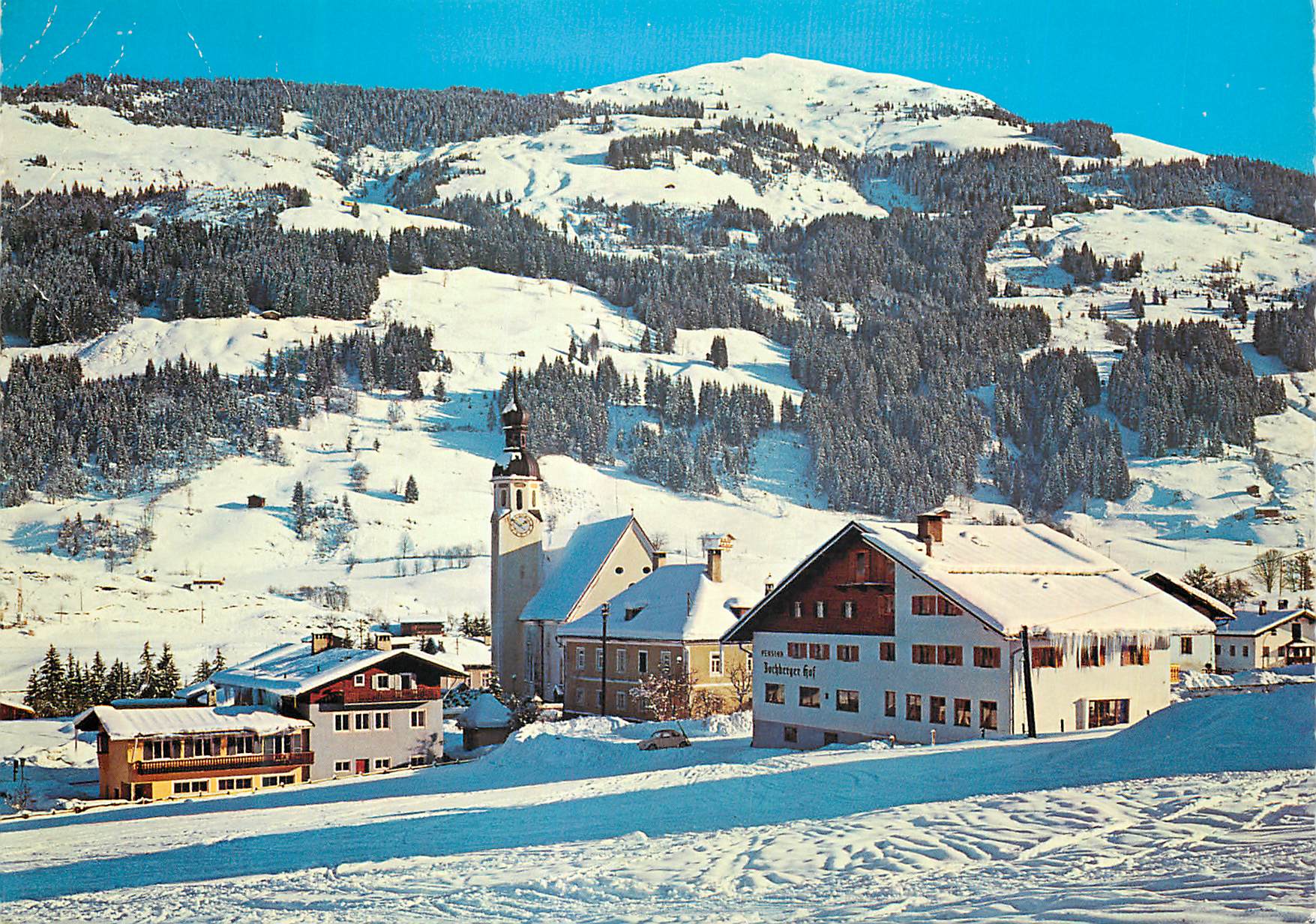 CPM Tirol skidorf lochbert 960 m der ideale wintersportplatz bei kitzbuhe