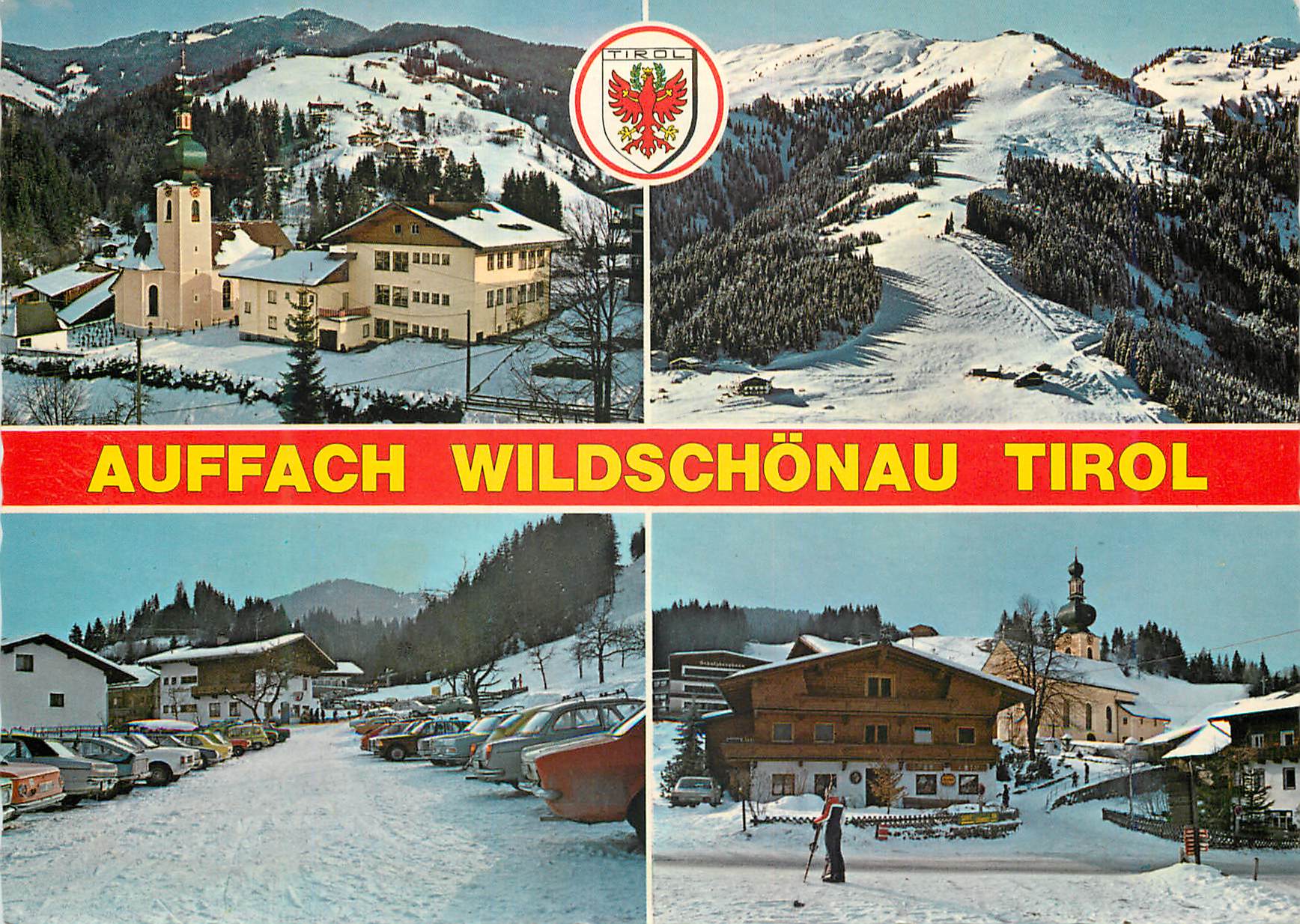 CPM Winter und sommererholungsort auffach wildschonau 869 m