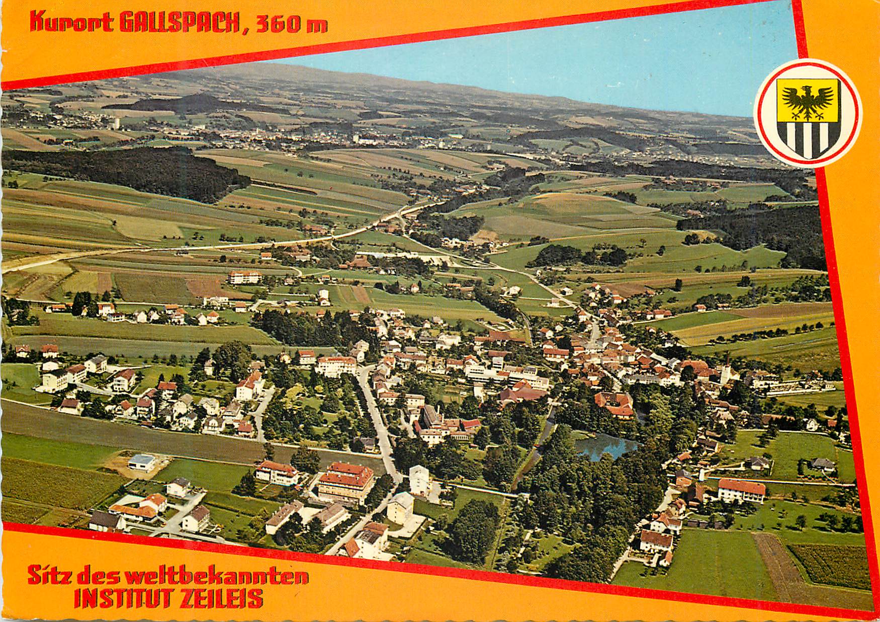 CPM Austria kurort im alpenvorland gallspach 360 m