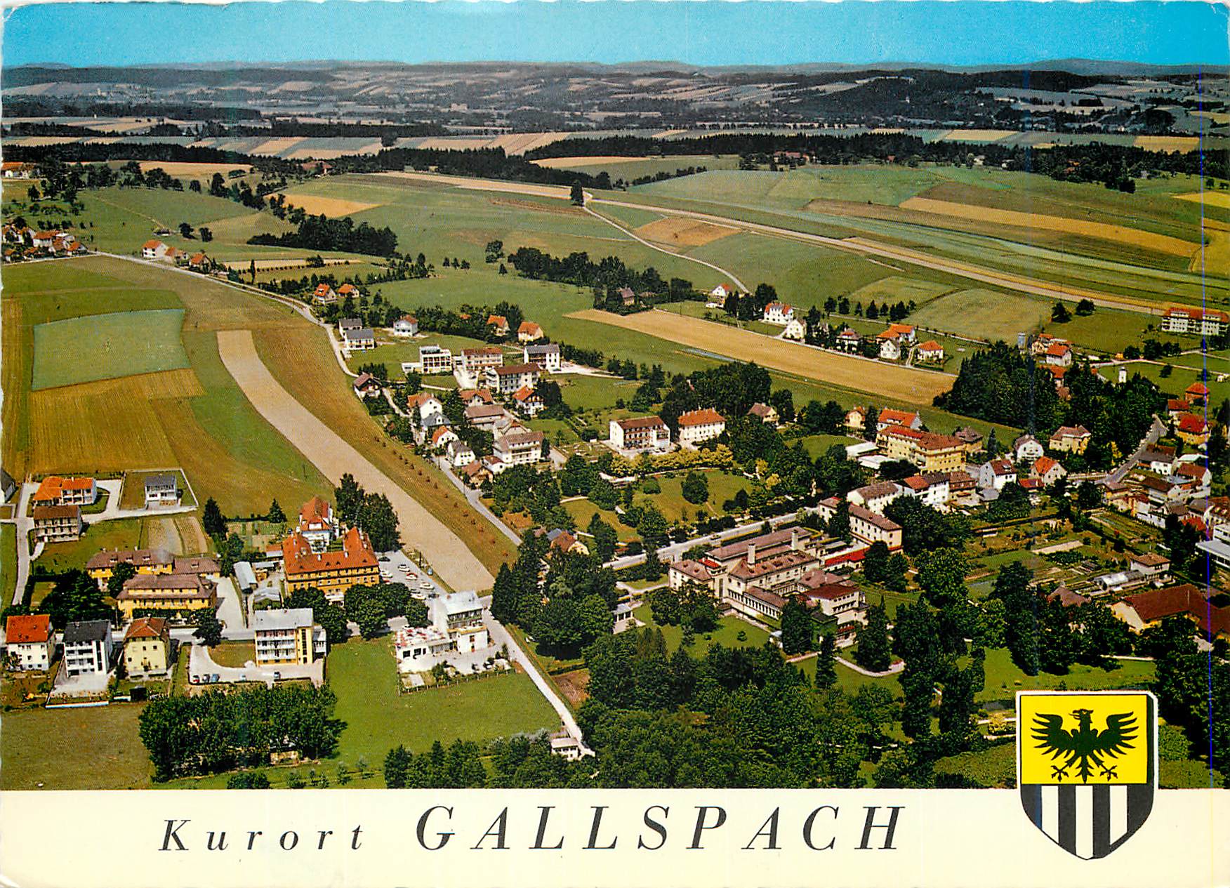 CPM Autriche Kurort im alpenvoldant gallspach 360 m site des wellbekannten institut zeileis