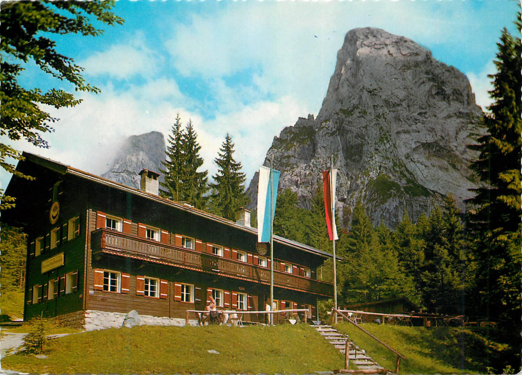 CPM Kaisertal hans bergrhaus 930 m gegen kleine halt und tolenkirch wilder kaiser
