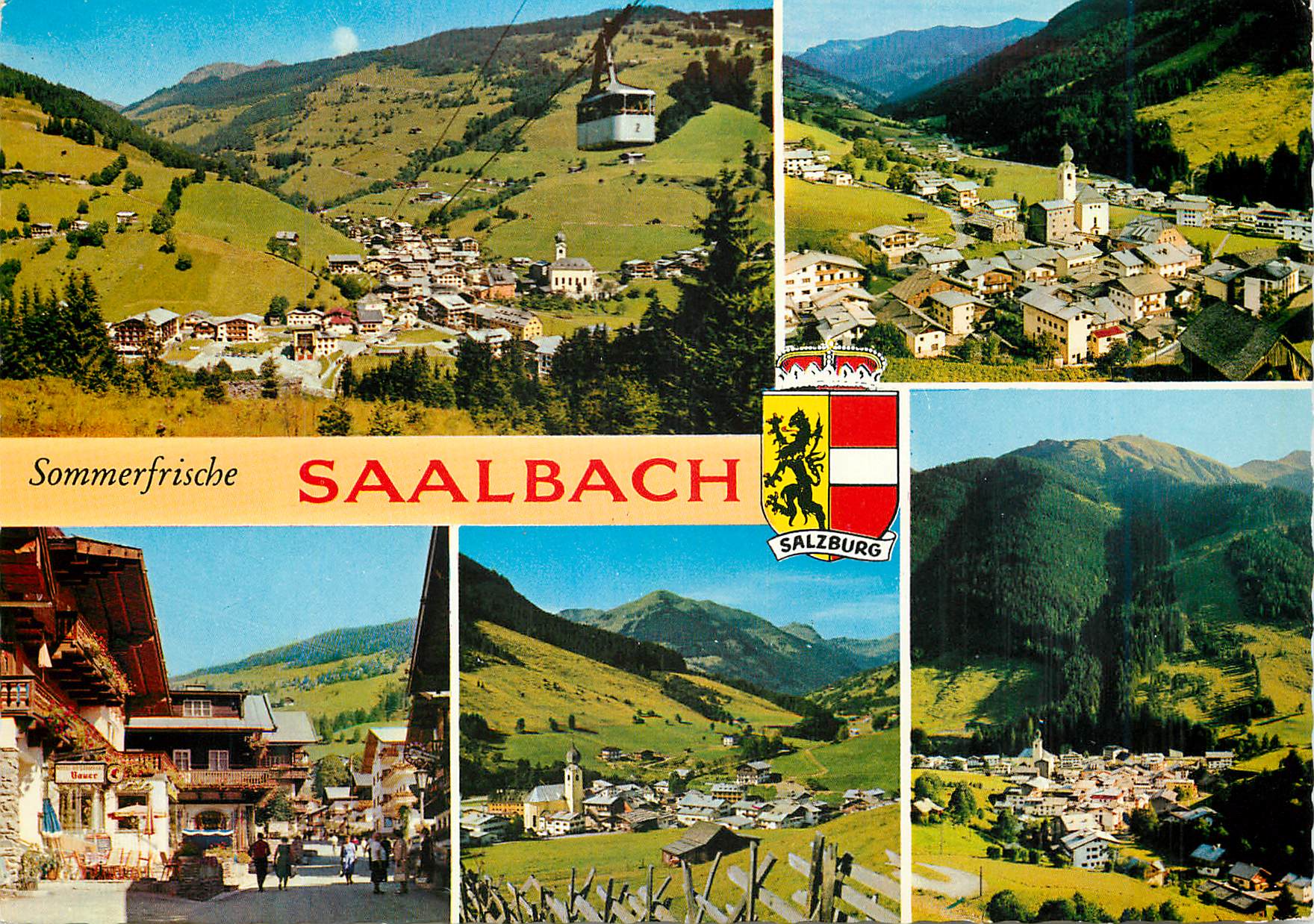 CPM Salzburg Saalbach sommerfrische