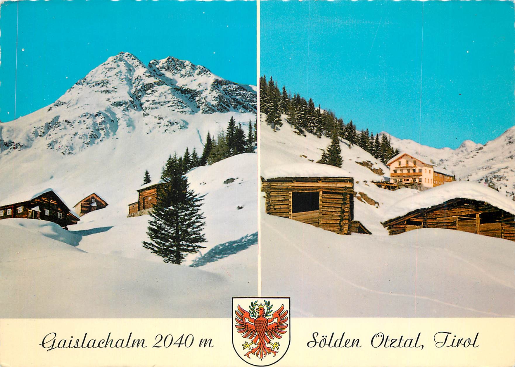CPM Tirol gaislachalm 2040 m solden otztal
