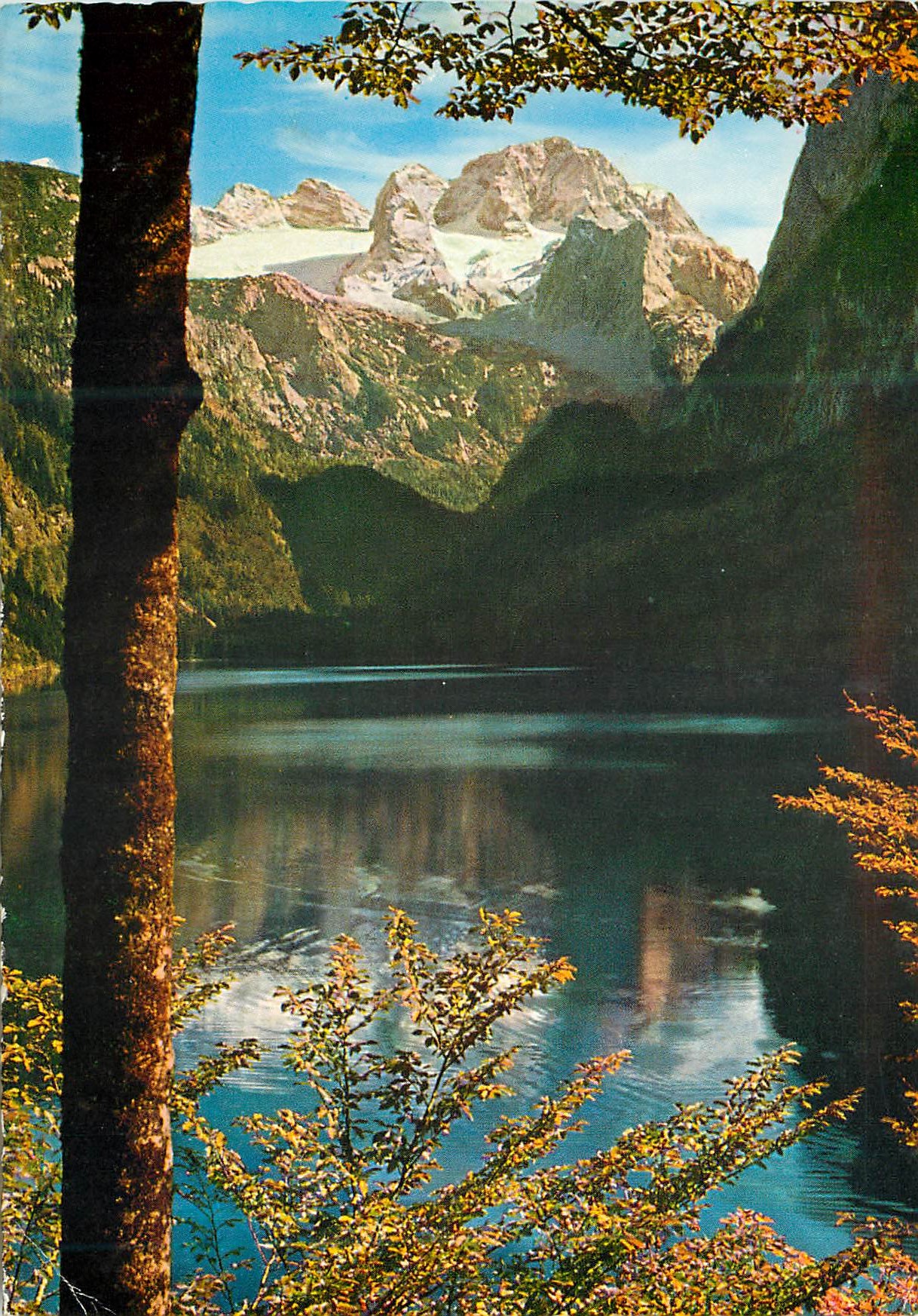 CPM Malerisches salzkammergut gosau see 933 m die perle im salzkammergut mit hohem dachstein 3004 m