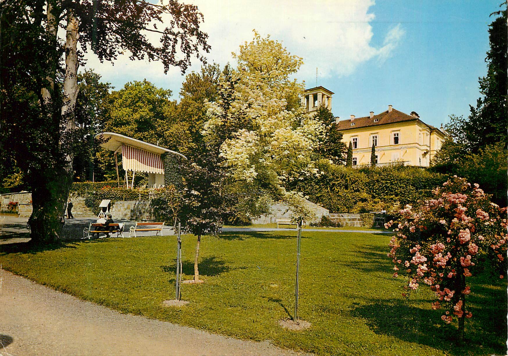 CPM Osterreich heilbad gleichenberg oststml musik terrasse im kurpark