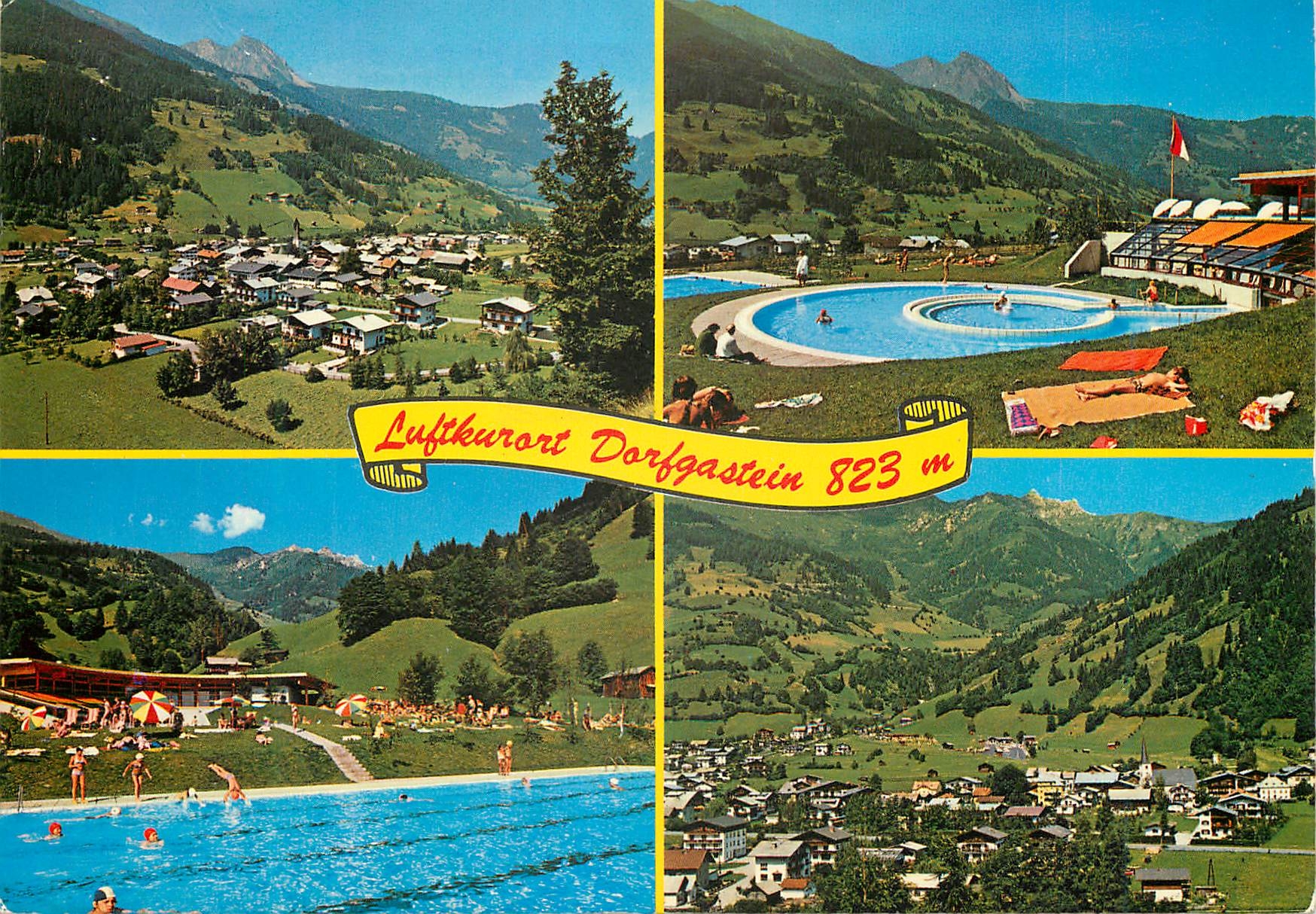 CPM Osterreich dorfgastei mit barnkogel 2324 m