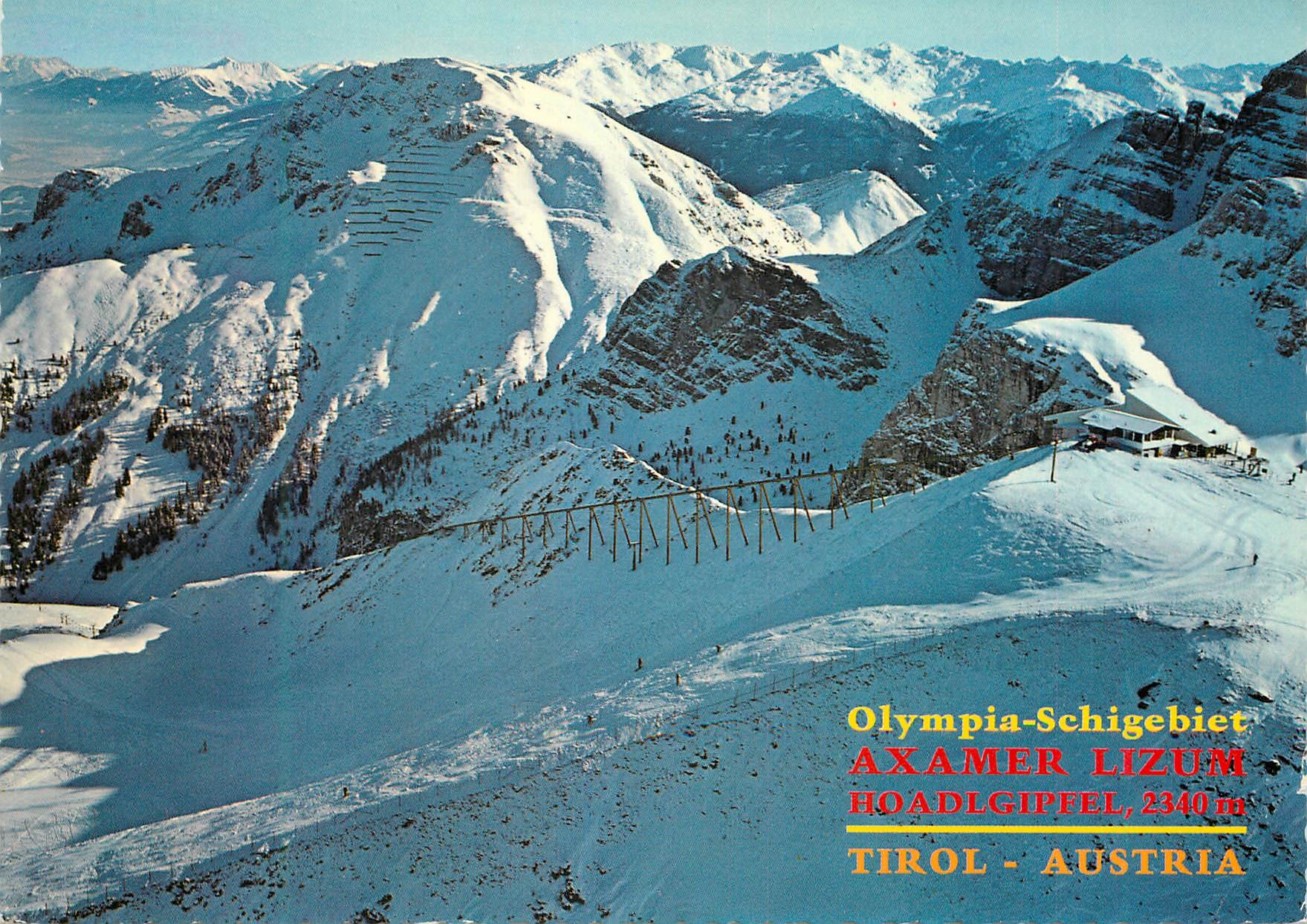 CPM Osterreich olympia schigebier axamer lizum hoadlgipfel 2340 tirol