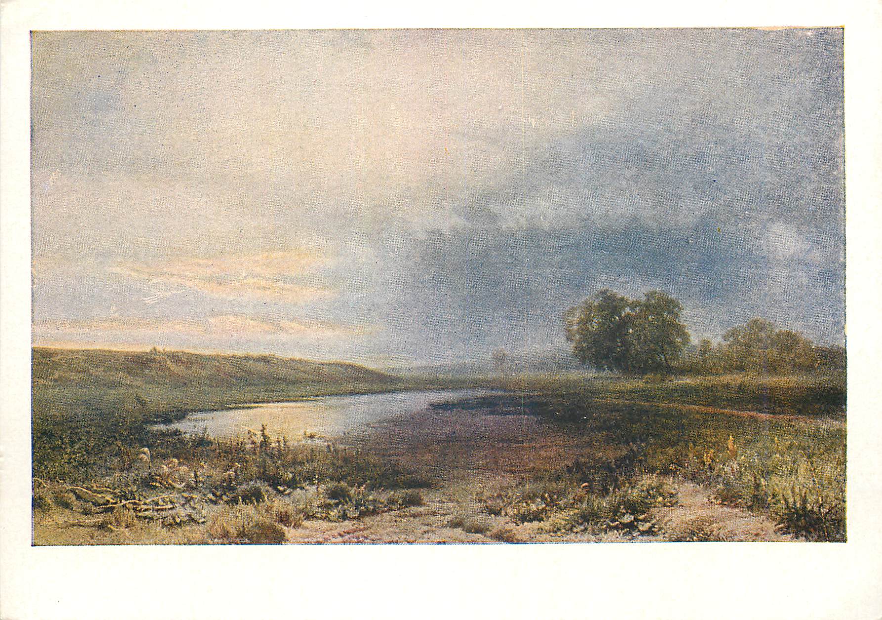 CPM F A Vassillev (1850 1875) un pre humide 1872 galerie nationale thetiakov