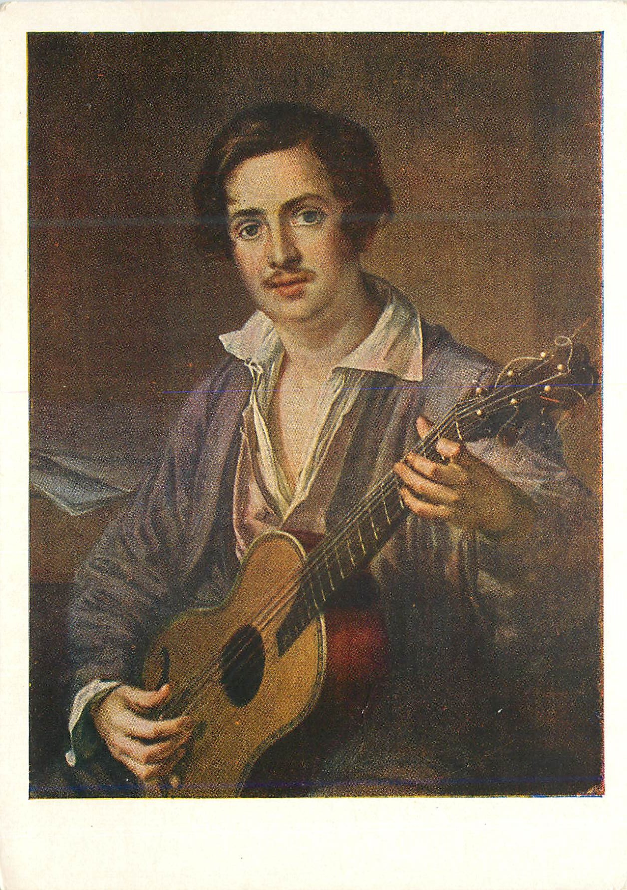 CPM V A Tropinine (1776 1857) le guitariste galerie nationale tretiakvo