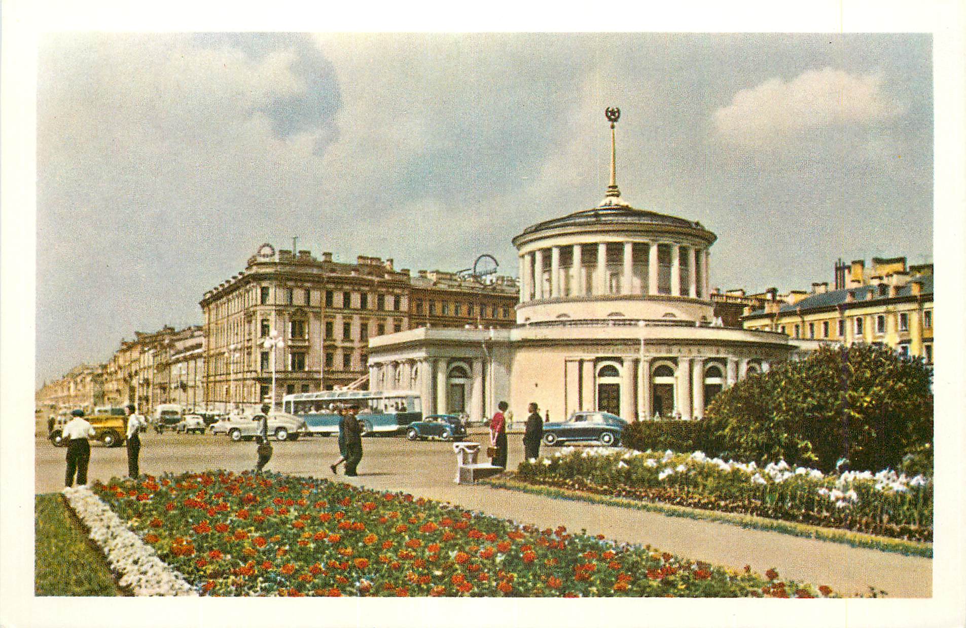 CPM Leningrad La Station de metro Place de l'Insurrection