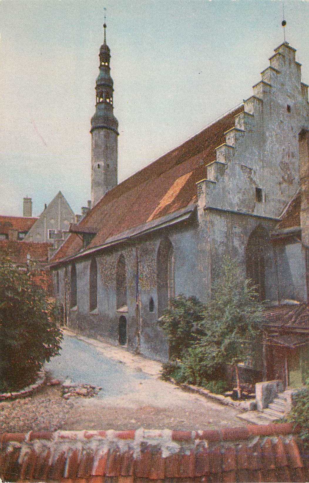 CPM Tallinn Church of the Holy Ghost 13th-19th centuries