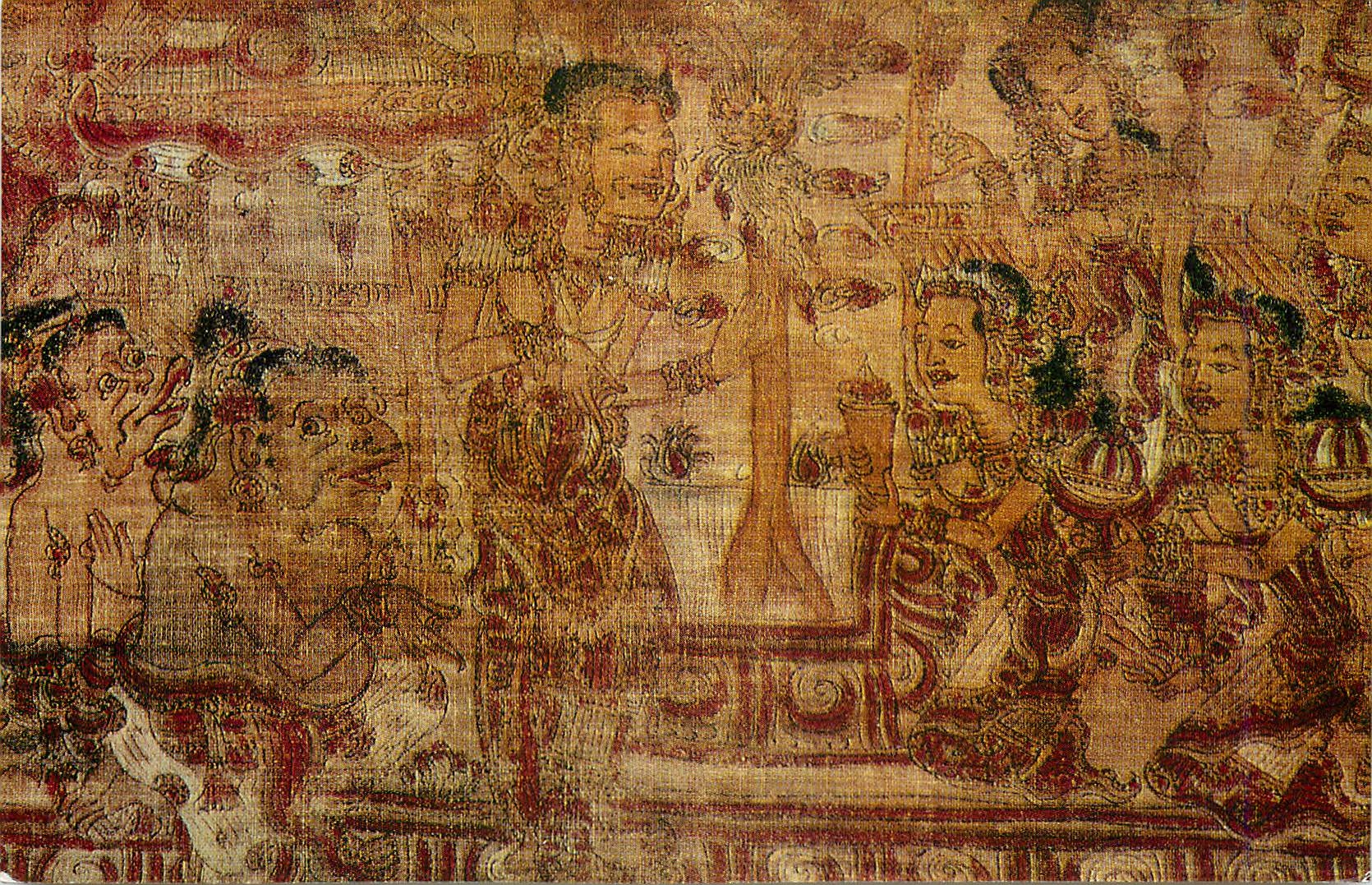 CPM Leningrad Scene from the Ramayana Fragment The Hermitage