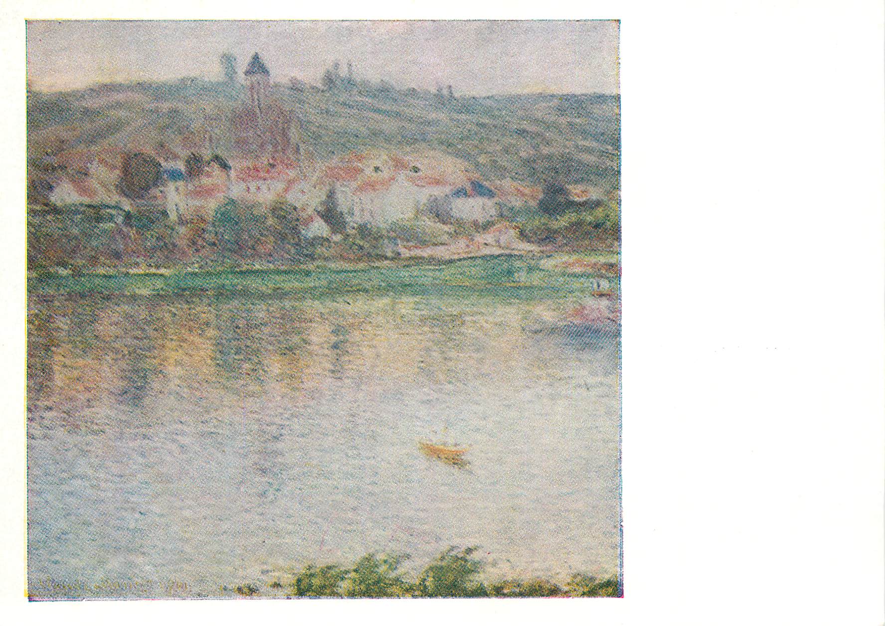 CPM Claude Monet (1840-1926) Les vues de Vetheuil