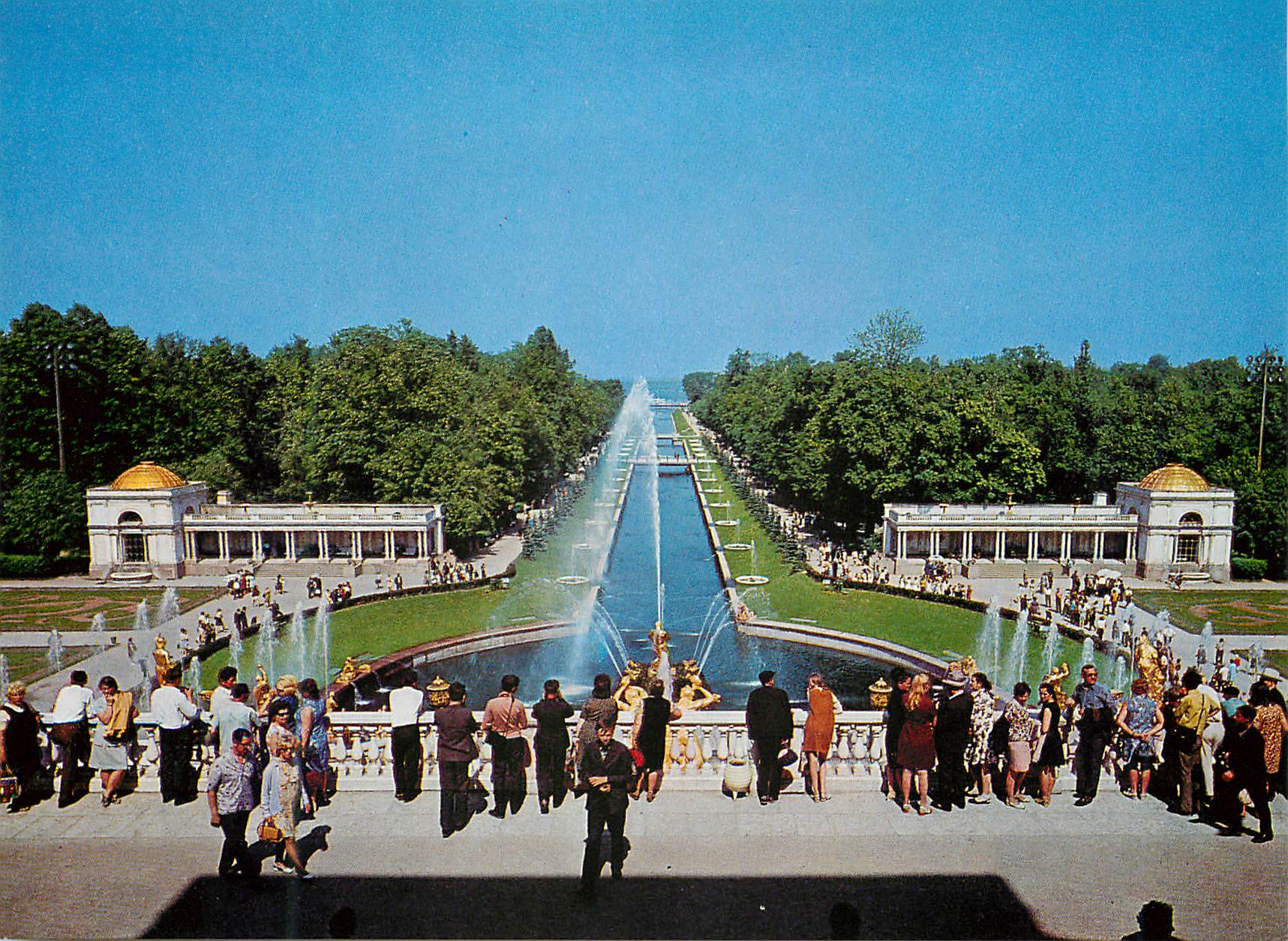 CPM Petrodvorets The Fountains Leningrad