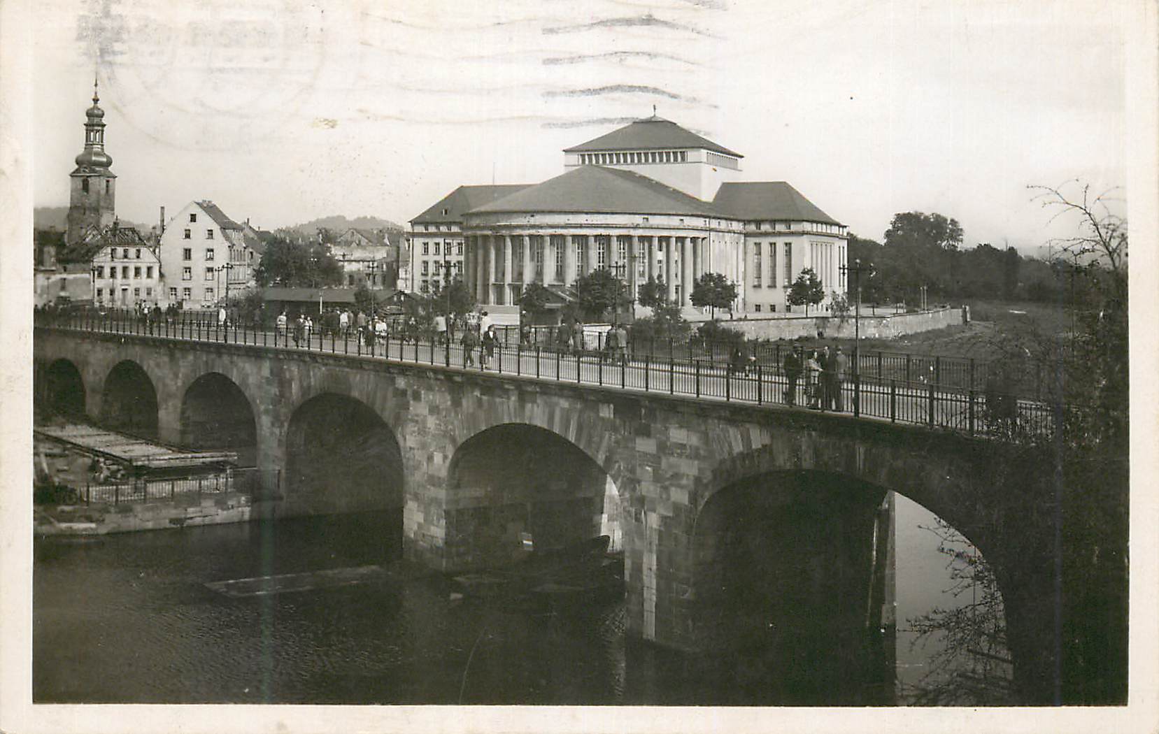 CPM Saarbrucken Alte Brucke Stadttheater
