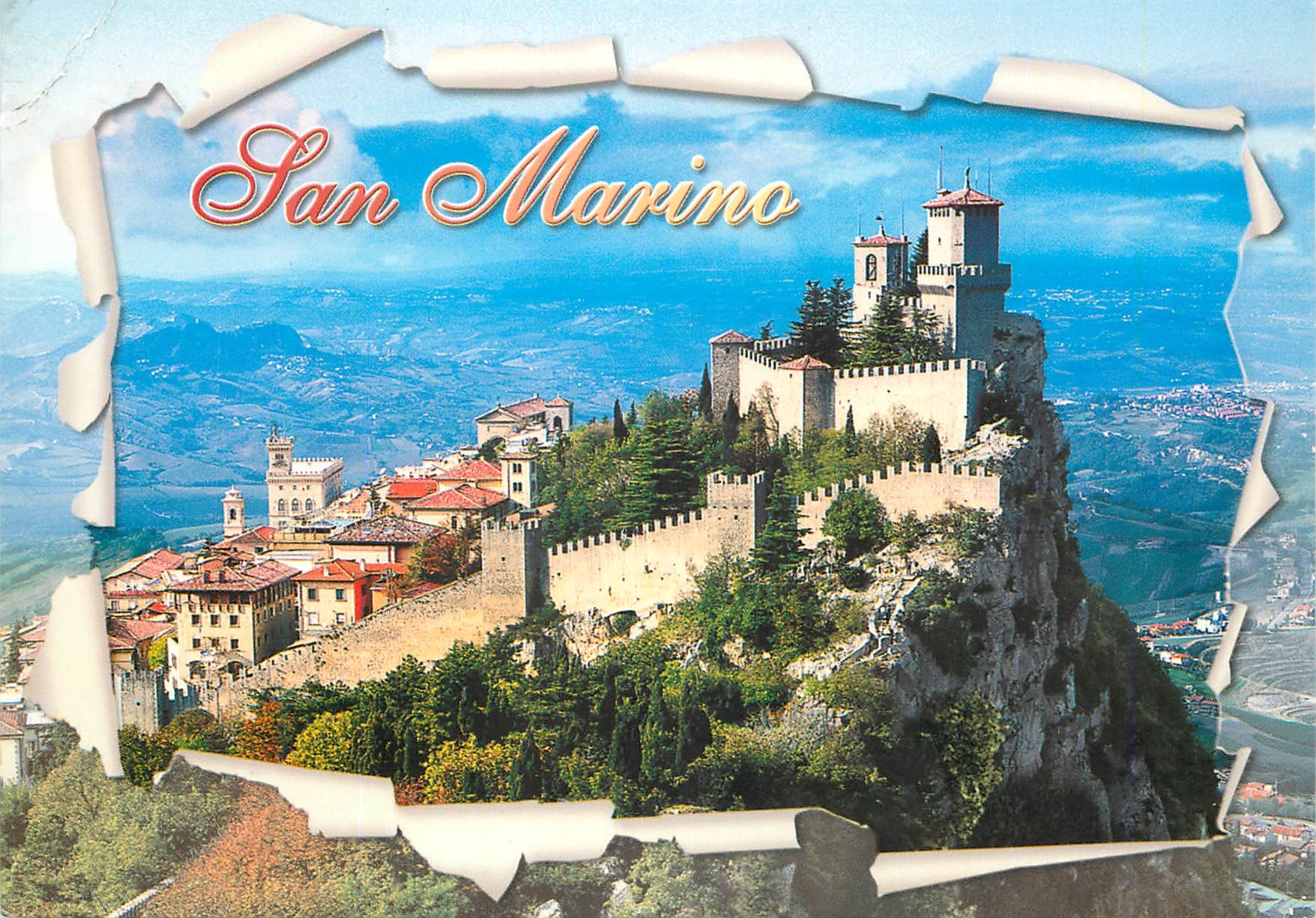 CPM San Marino Premiere Tour et panorama