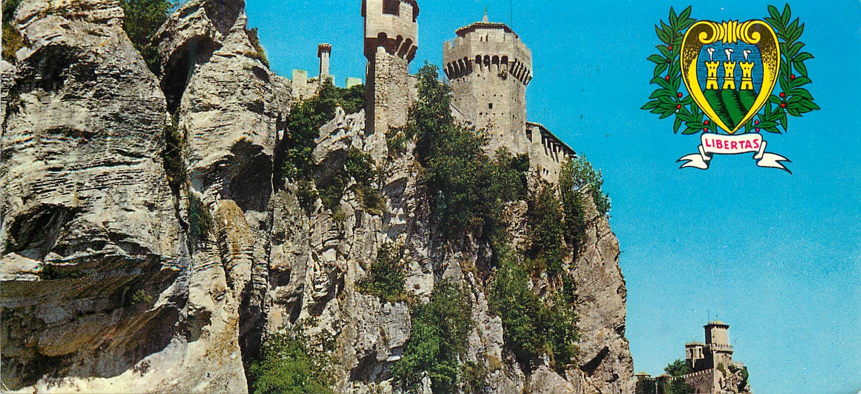 Château de Montecuccolo — République de San Marino — éditeur inconnu, n° de série non visible