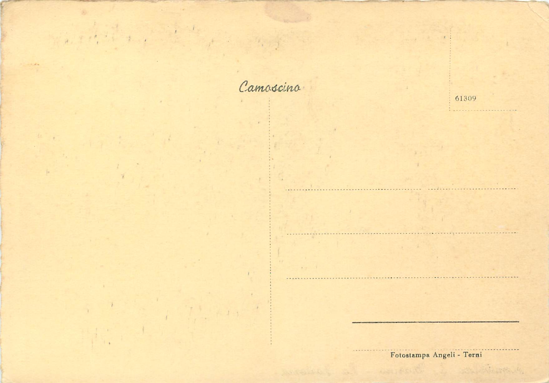 République de San Marino — La Fortezza — Fotostampa Angeli - Terni, n° 61309 — Rückseite