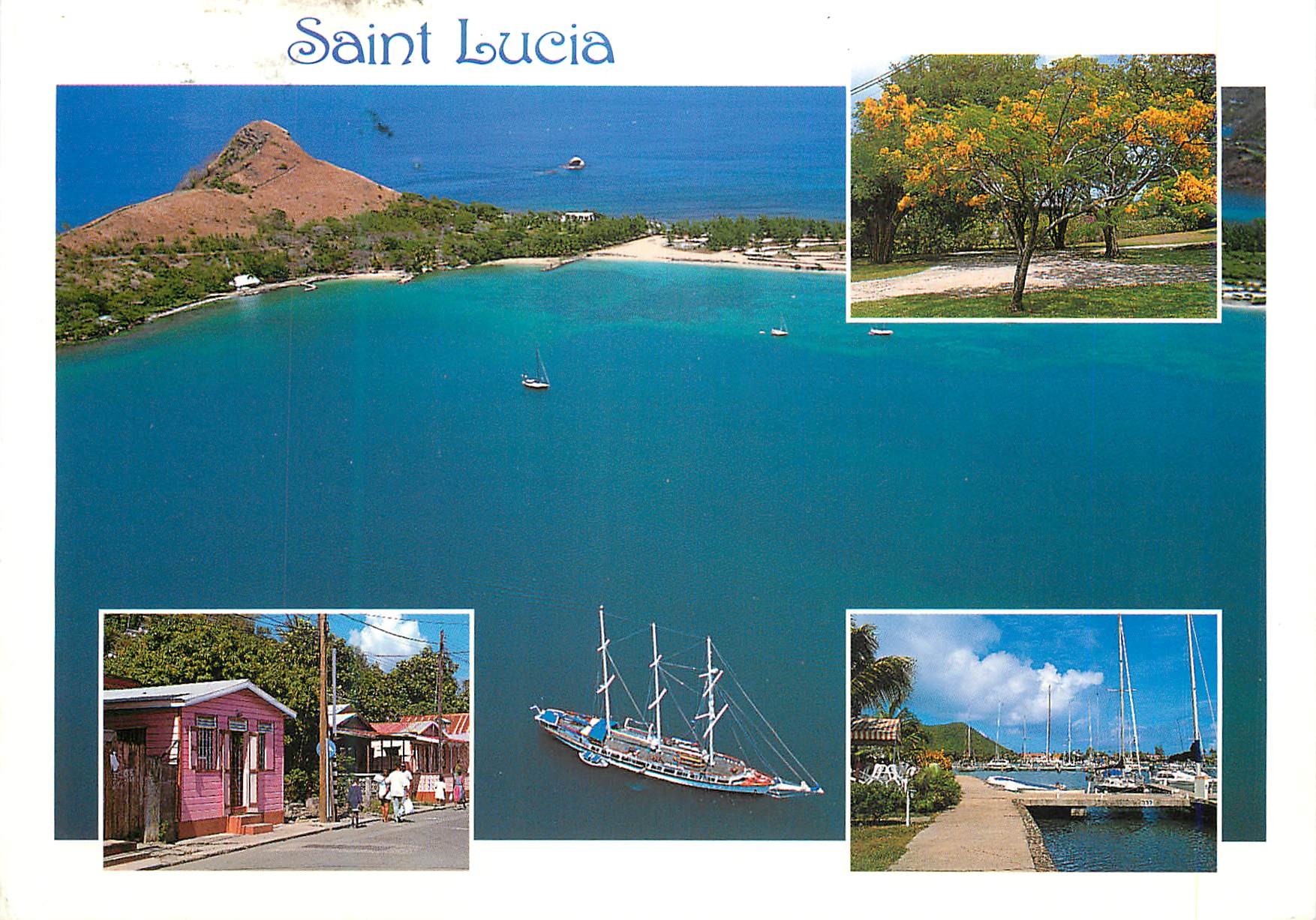 CPM Saint Lucia West Indies Different aspects of the island