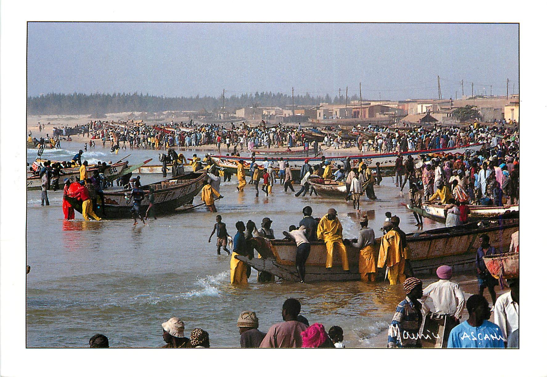 CPM Senegal Kayar Le retour des pecheurs