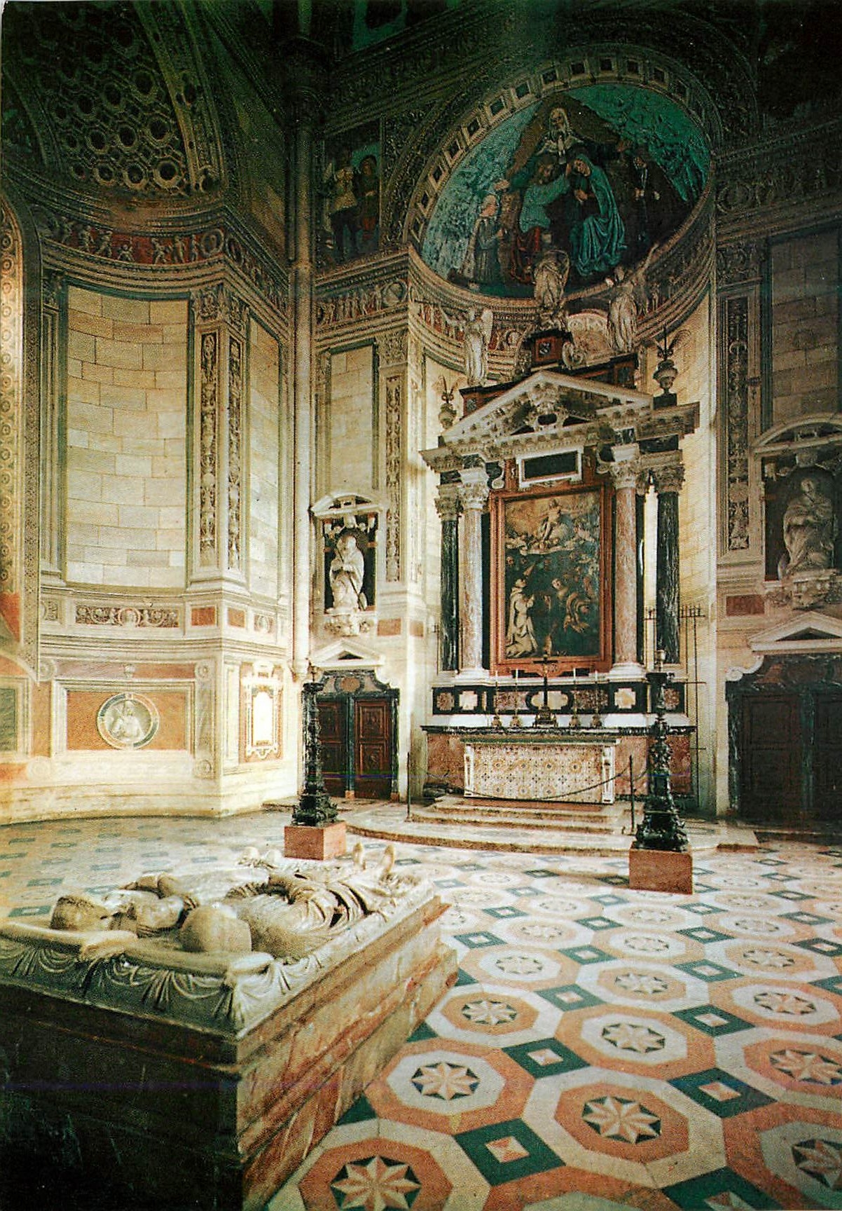 CPM Certosa di Pavia Sepulcre de Lodovico il Moro et Beatrice d'Este