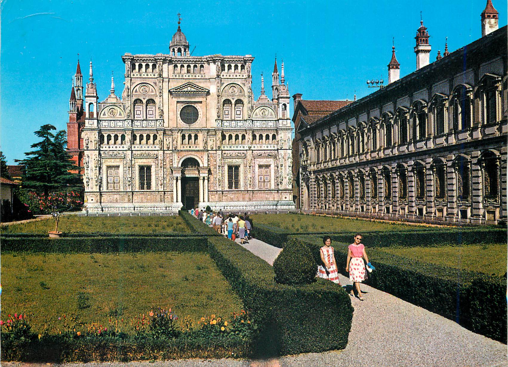 CPM Certosa di Pavia La facade et le museum