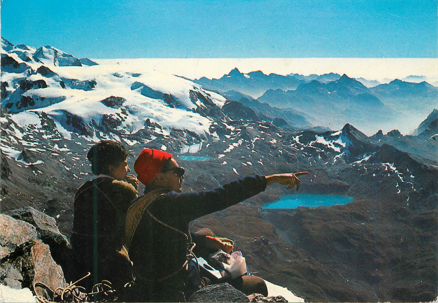 CPM Breuil-Cervinia Vallee d'Aosta La pointe de la Dent d'Herens