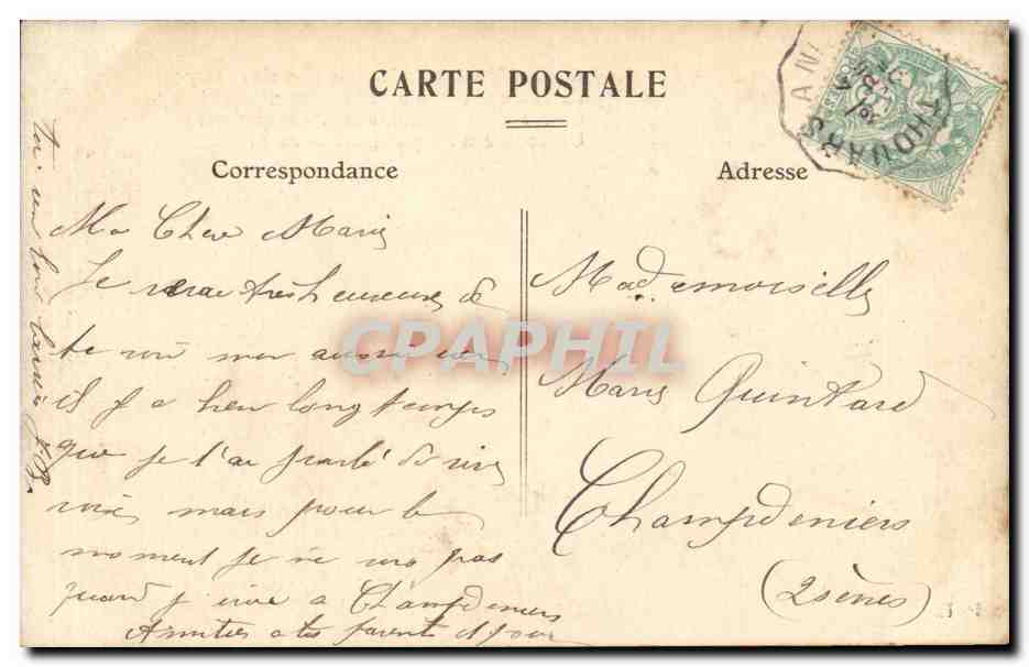 Suzon si distende per riposare — P.L. — serie 3 — Verso