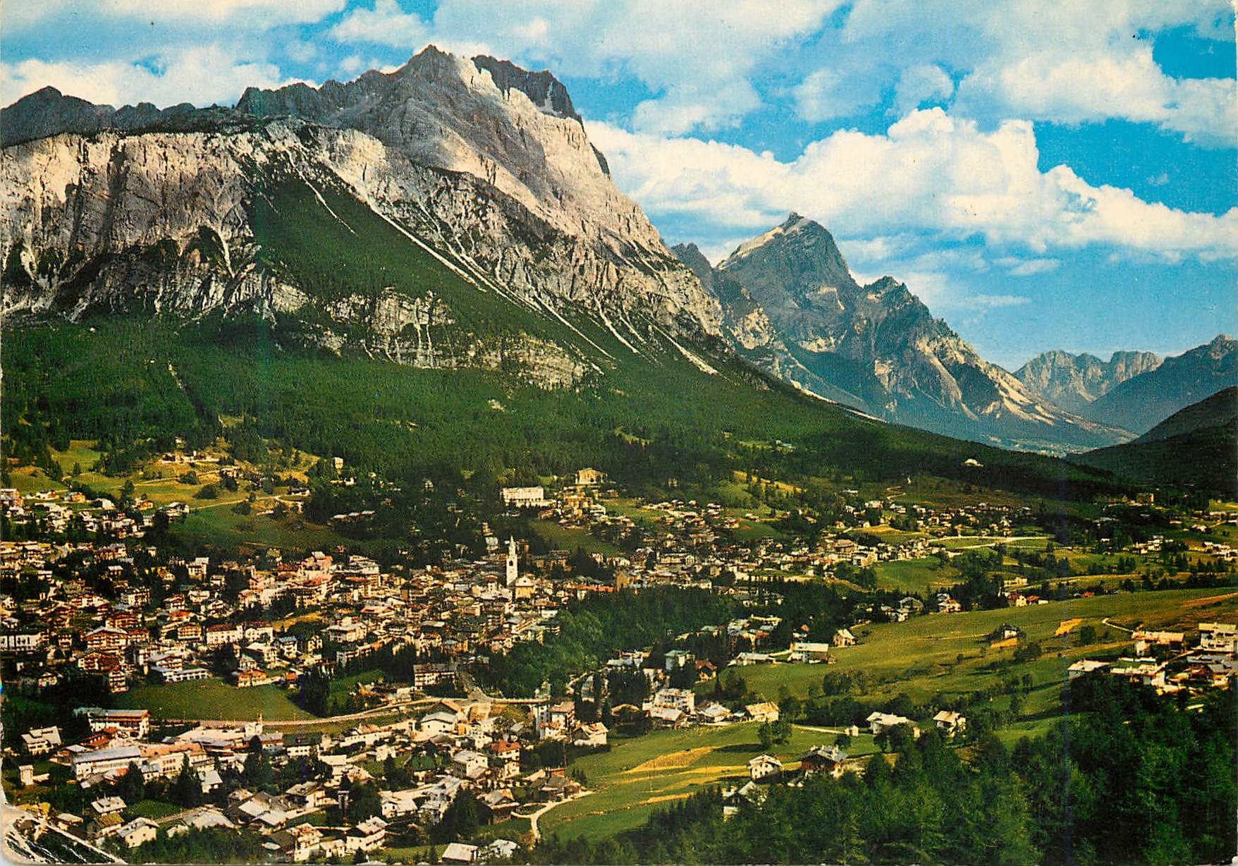 CPM Dolomiti cortina d'ampezzo 1224 sorapis m 3205 antelao 3263