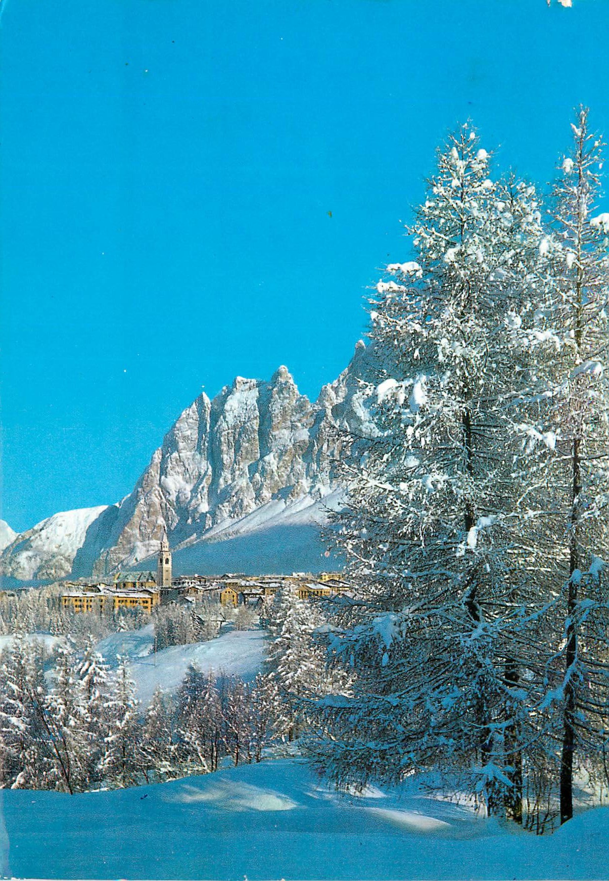 CPM Cortina d'ampezzo m 1224 pomagagnon (m 2456)