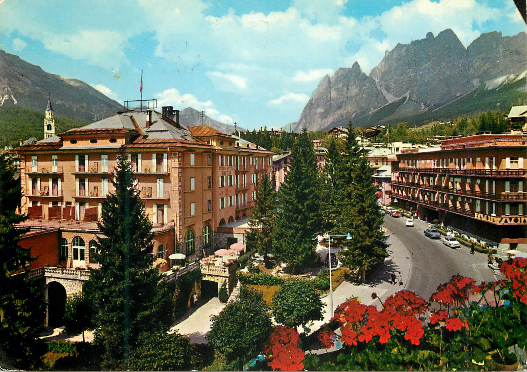 CPM Grand hotel savoia cortina d'ampezzo