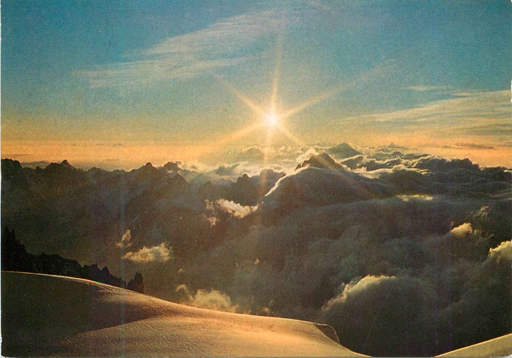 CPM albun alta montagna vue en plus de m 4000