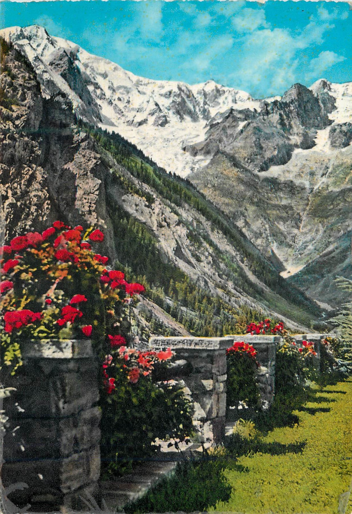 CPM Courmayeur il bianco dal villair