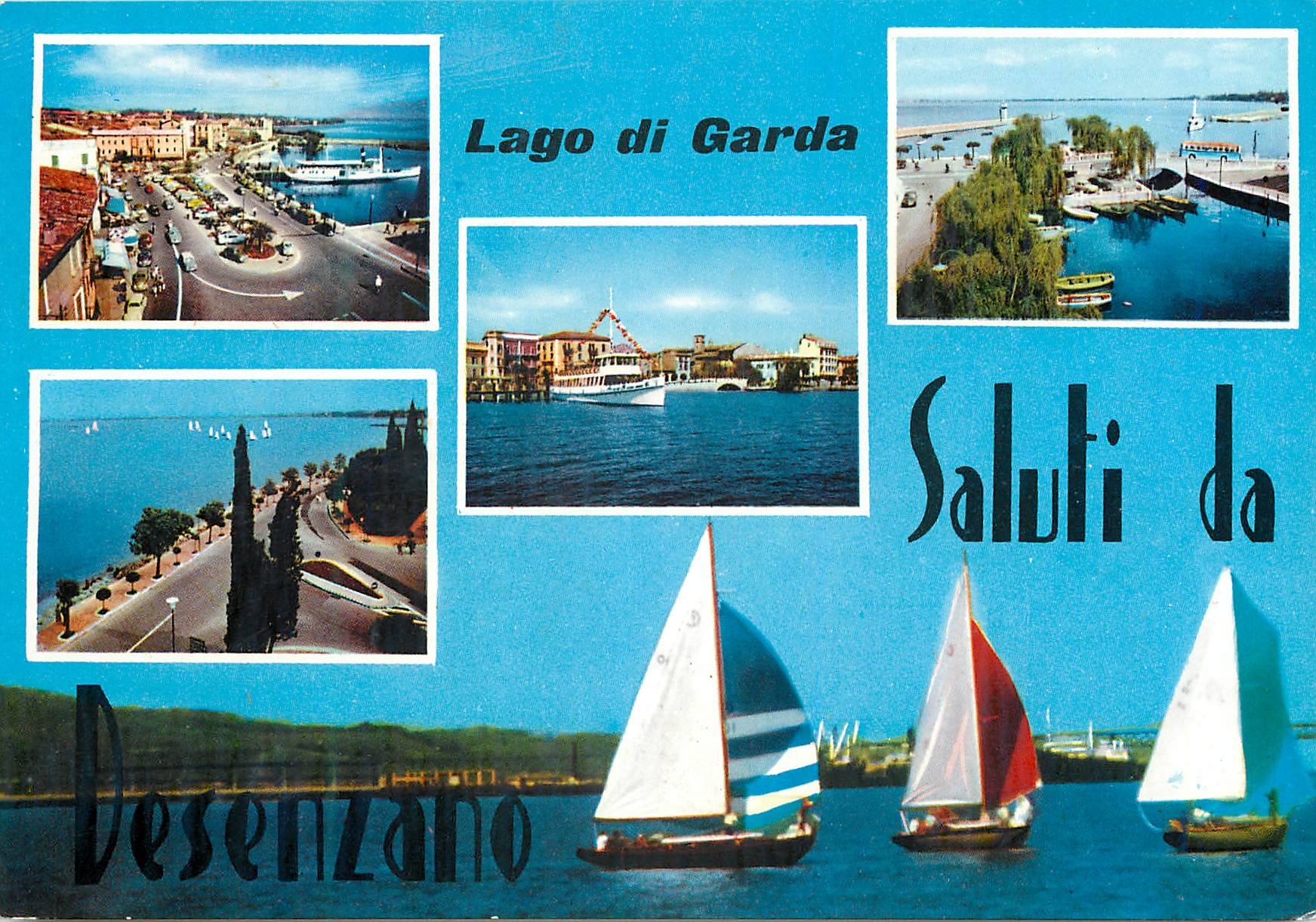 CPM Saluti da desenzano lago di garda