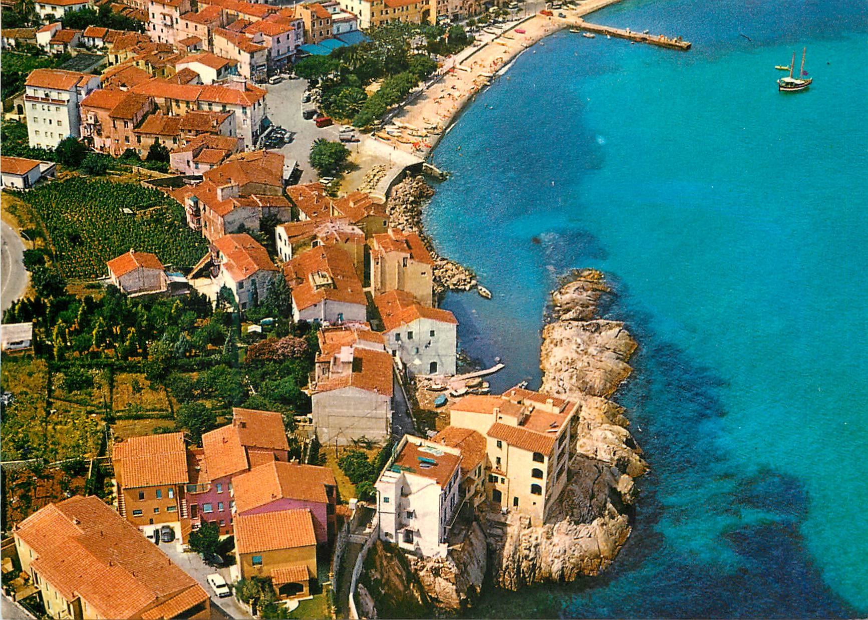CPM Isola d'elba panorama di marciana marina ii cotone