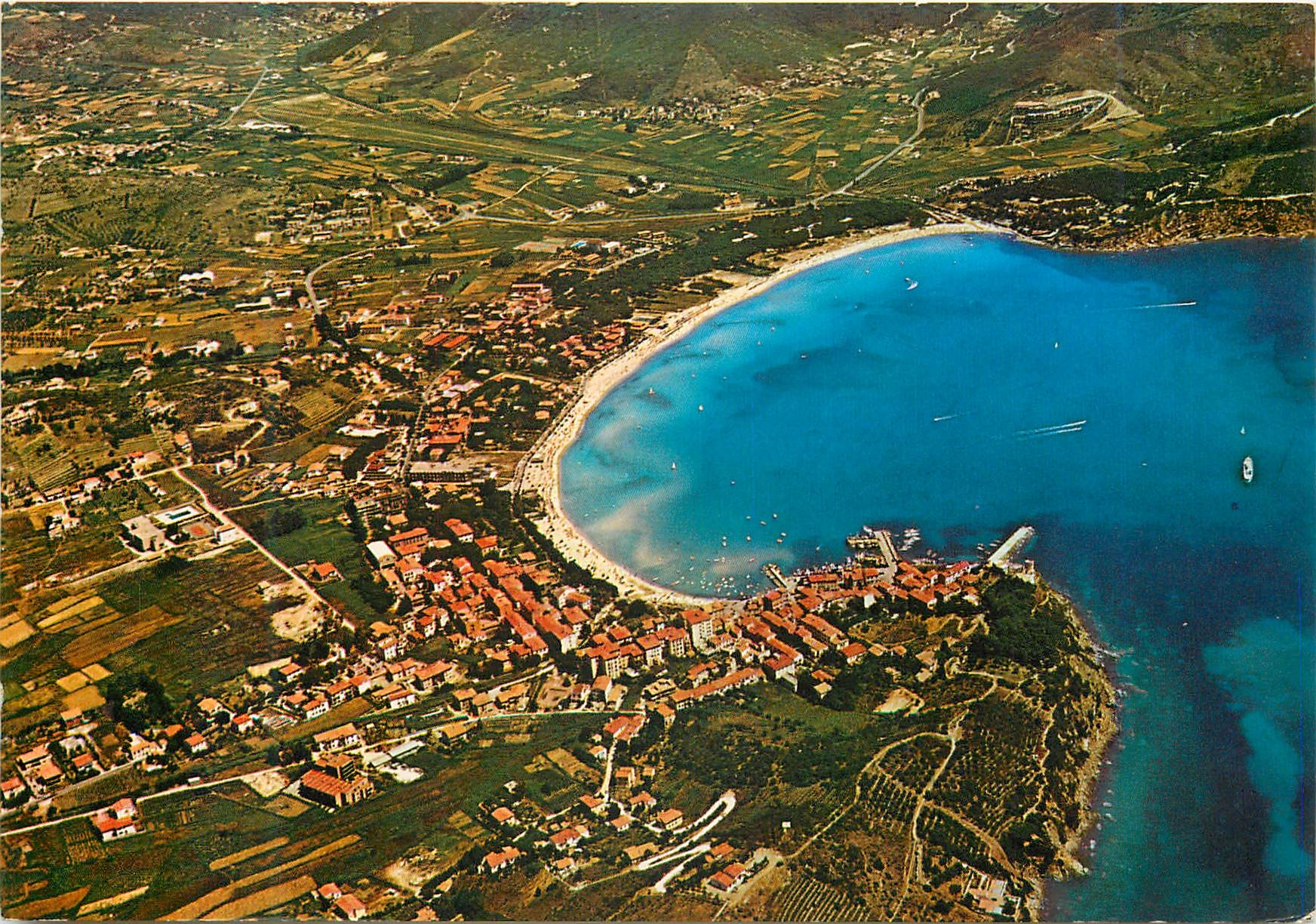 CPM Isola d'elba marina di campo vue aerienne