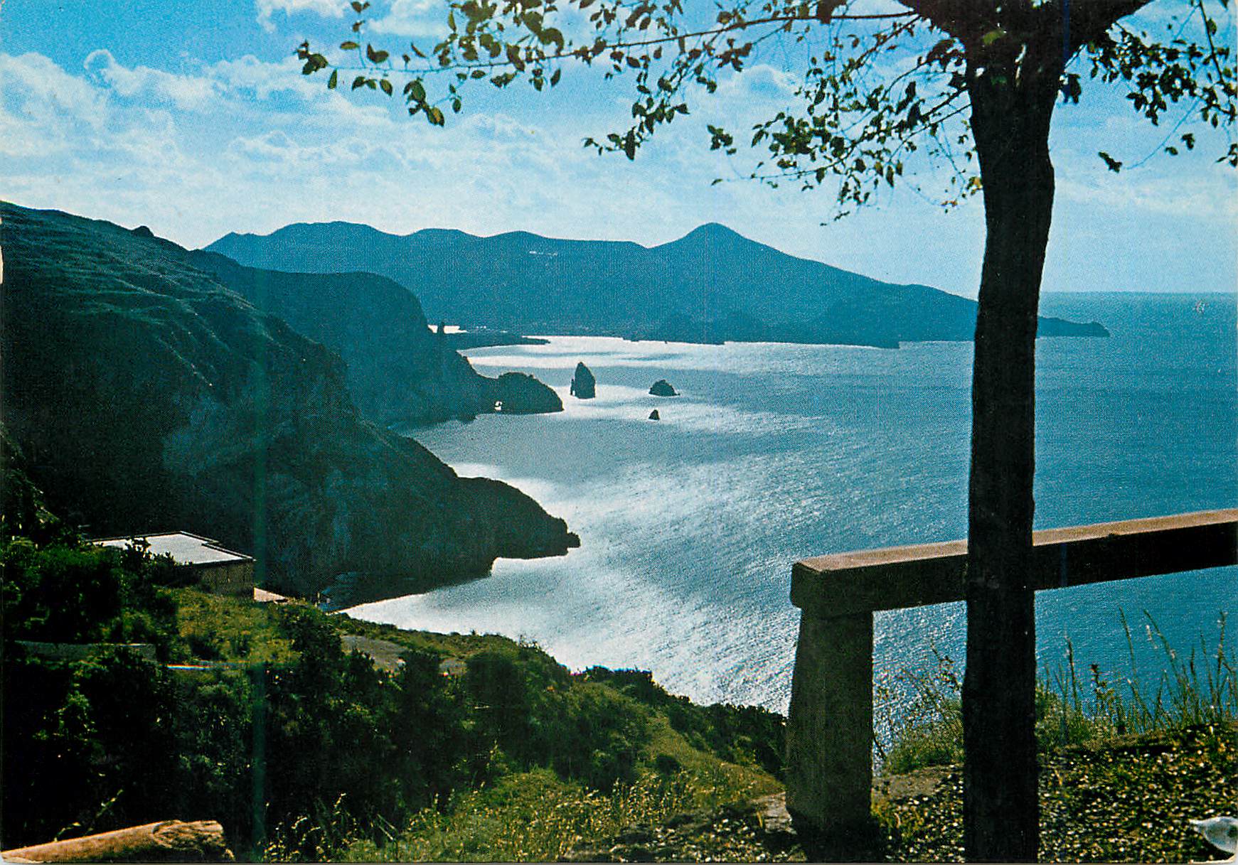 CPM isole eolie (sicilia) panorama di quattrocchi