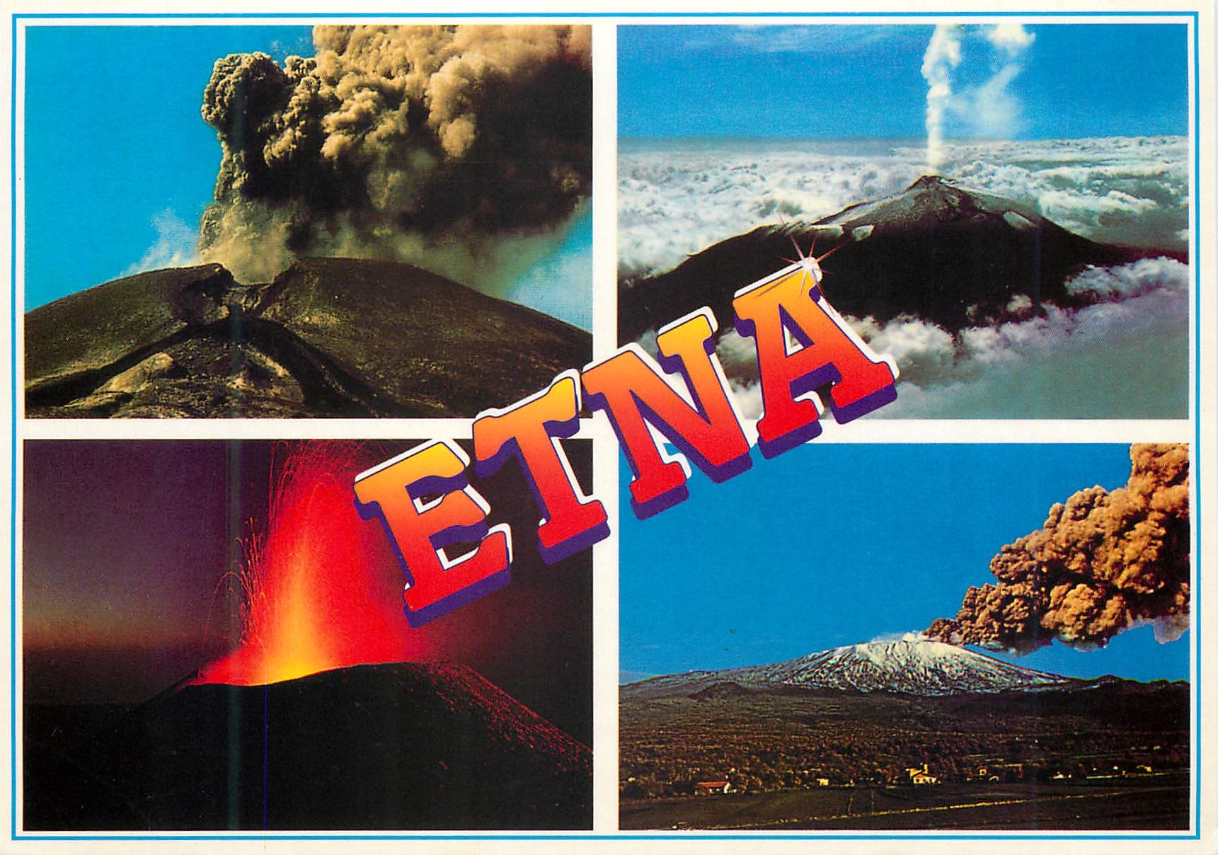 CPM Etna (sicilia) il massimo vulcano d'europa (mt 3340 )