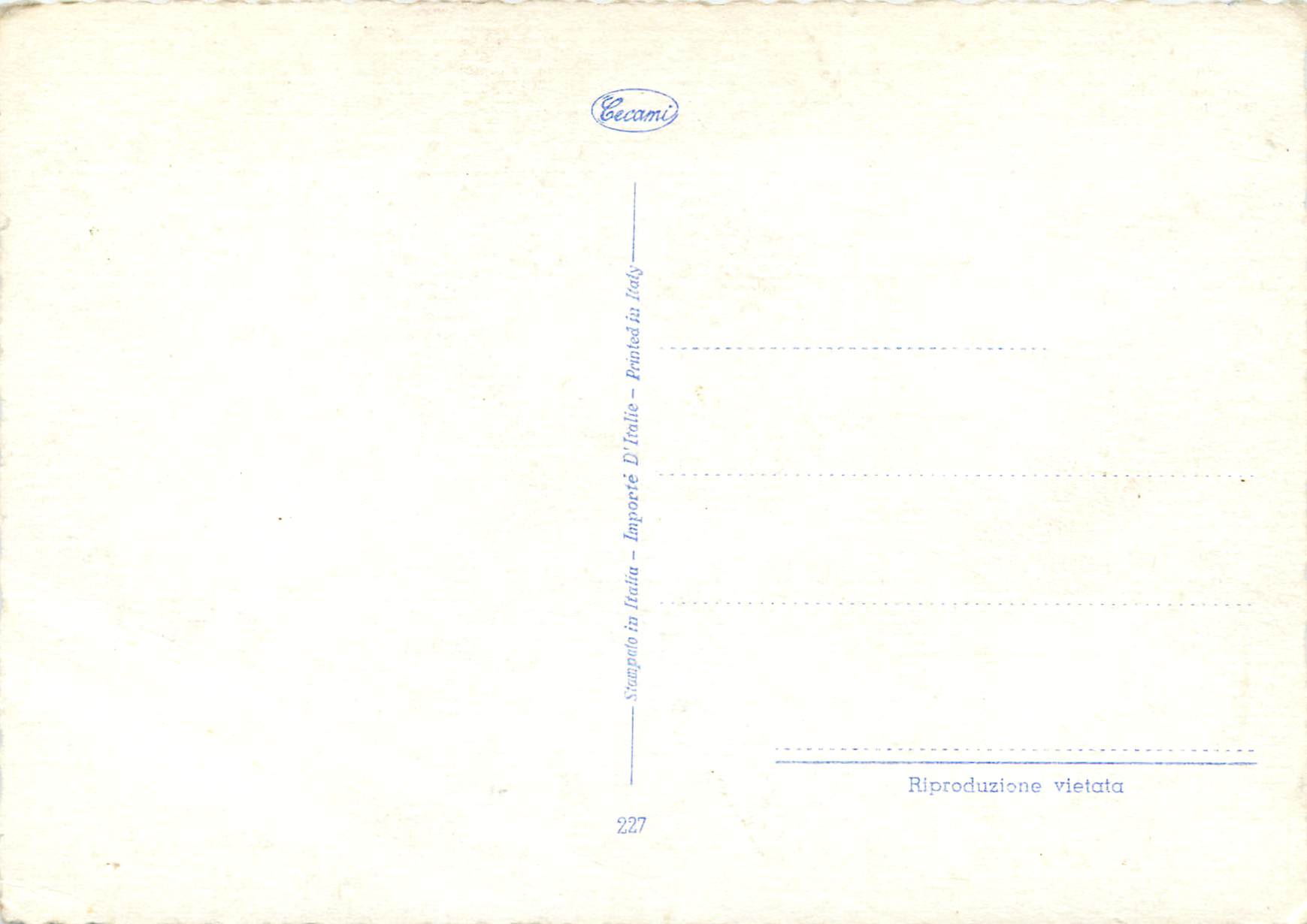 CPM Femme Cœur — Verso