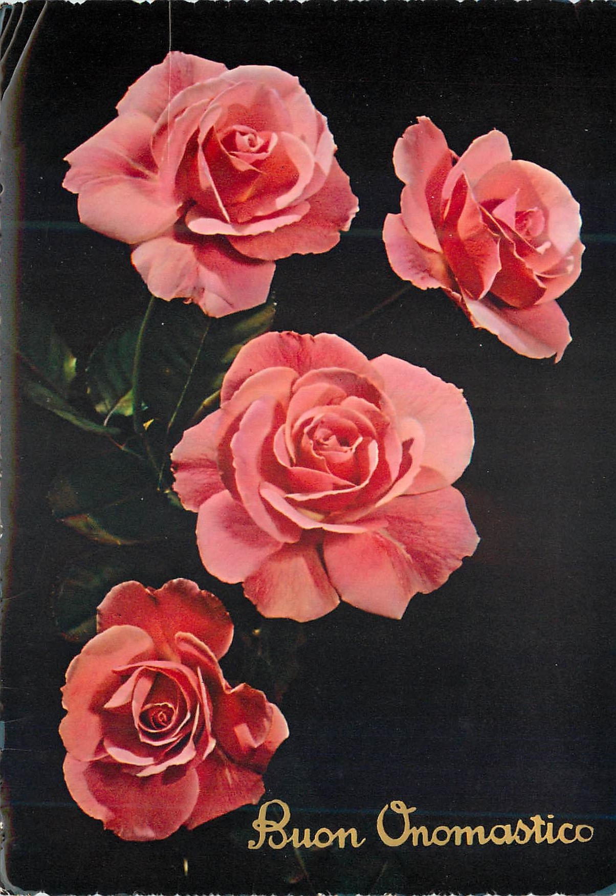 CPM Buon anomastico Fleurs