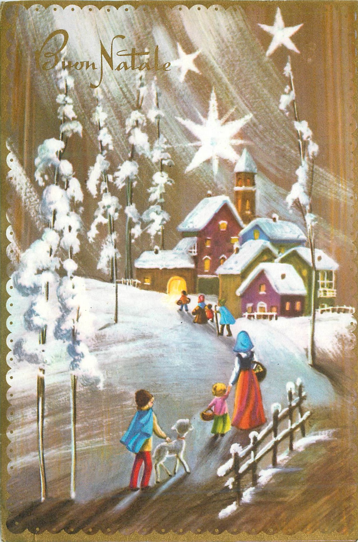 CPM Buon natale