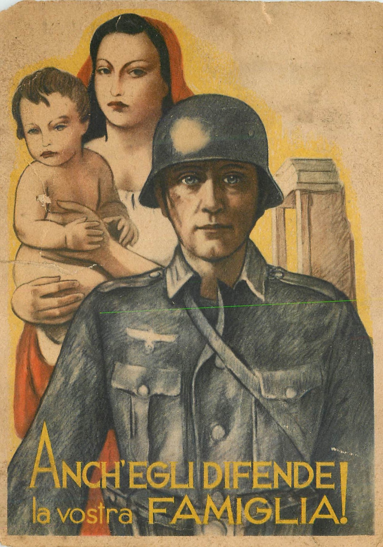 CPM Anch'eglidifende la vostra famiglia Militaria