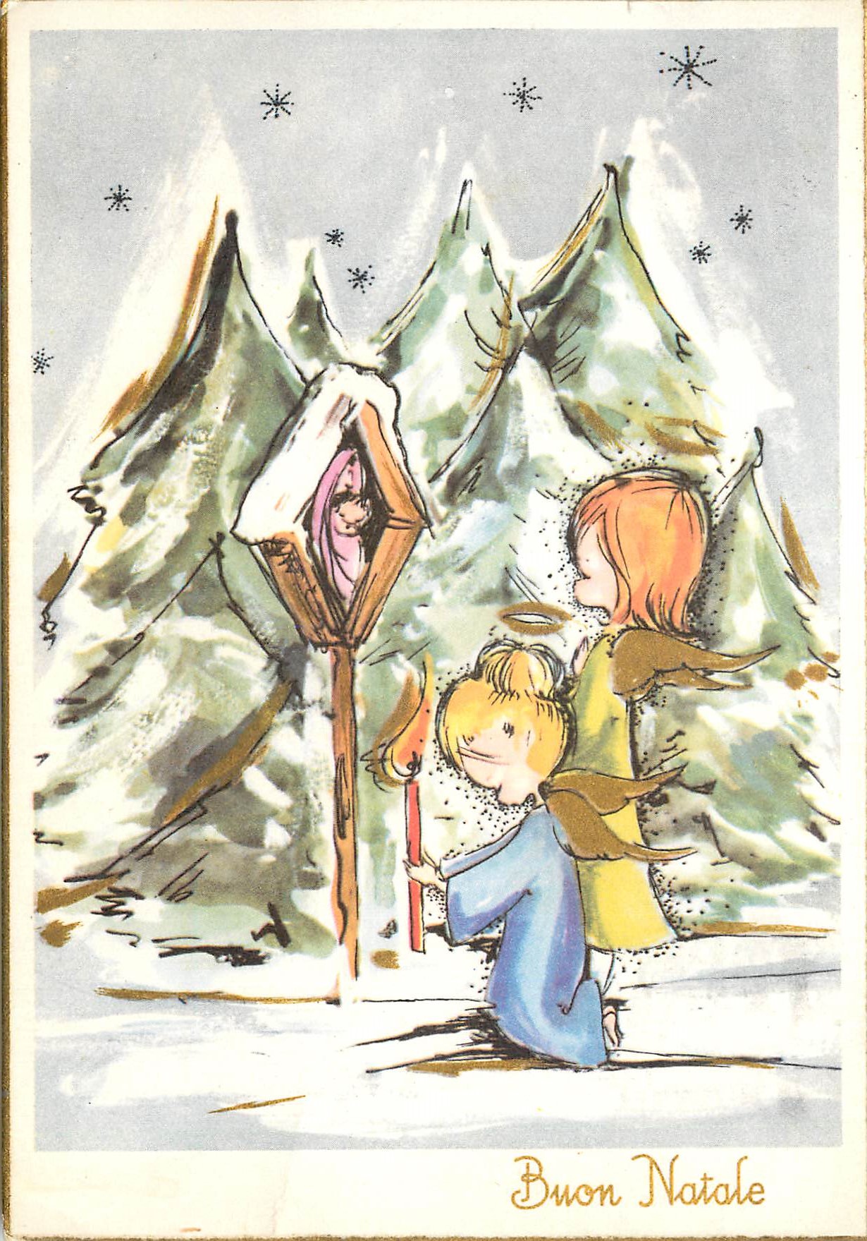 CPM Buon natale